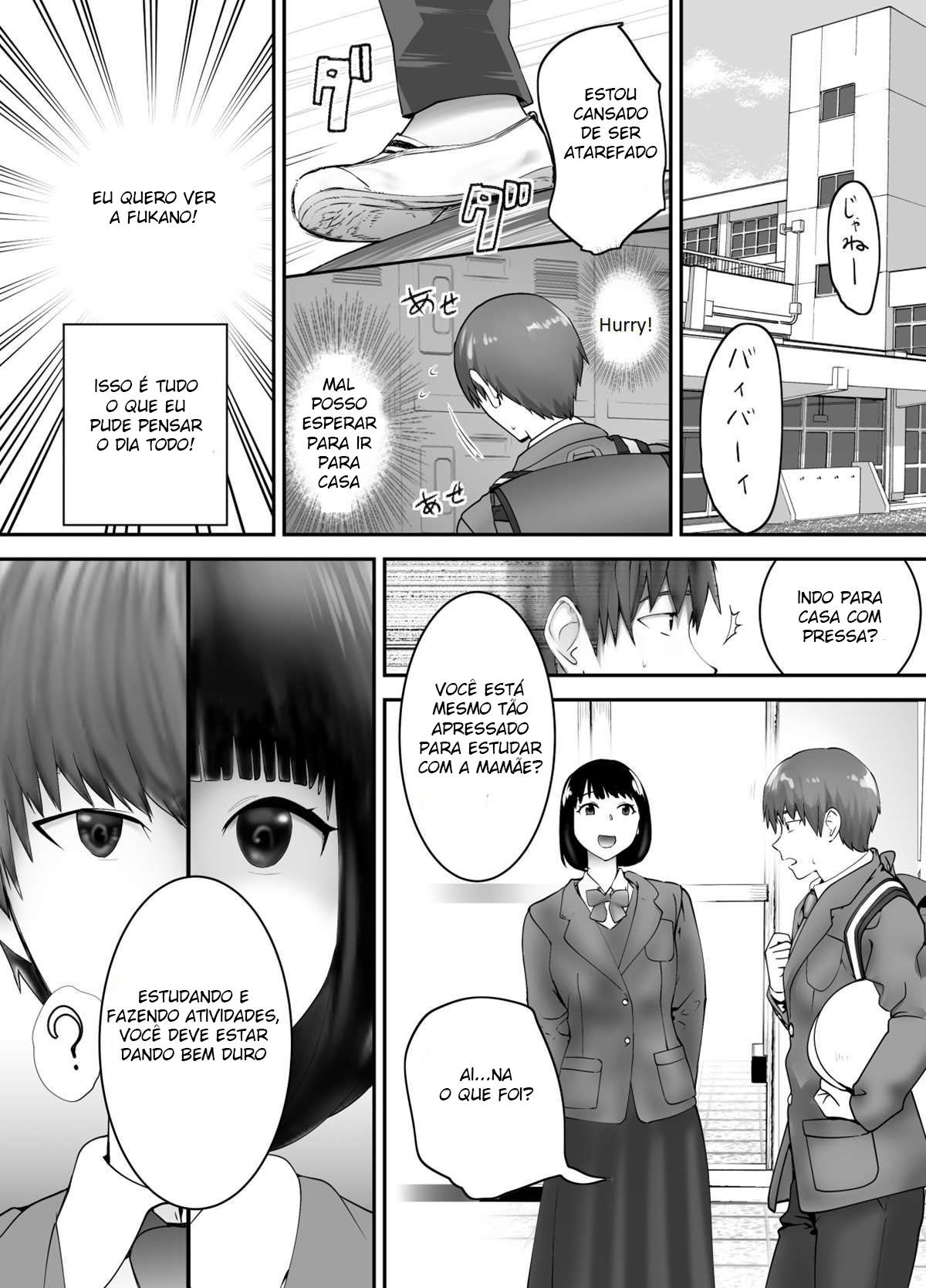 Ler Meu Amigo de Infância Está Fazendo Sexo com Minha Mãe Capitulo 3 Page 49