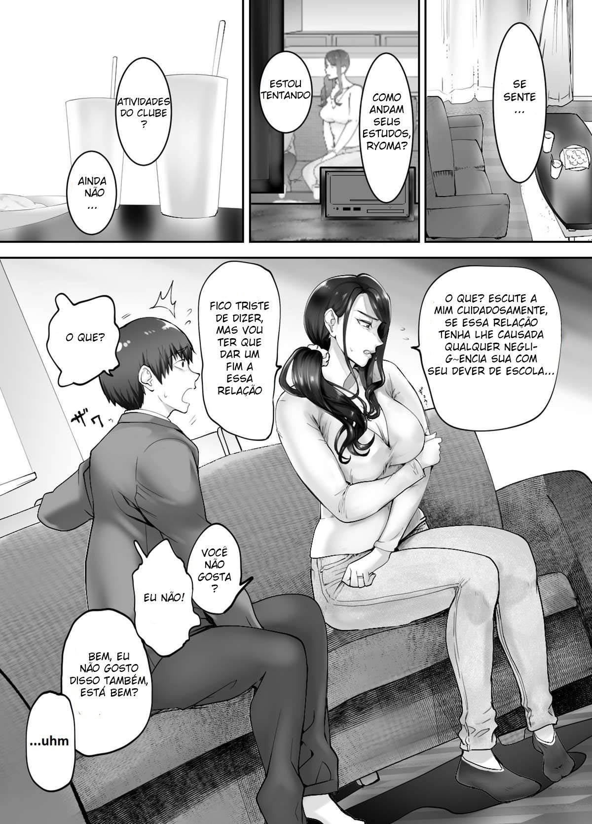 Ler Meu Amigo de Infância Está Fazendo Sexo com Minha Mãe Capitulo 3 Page 9