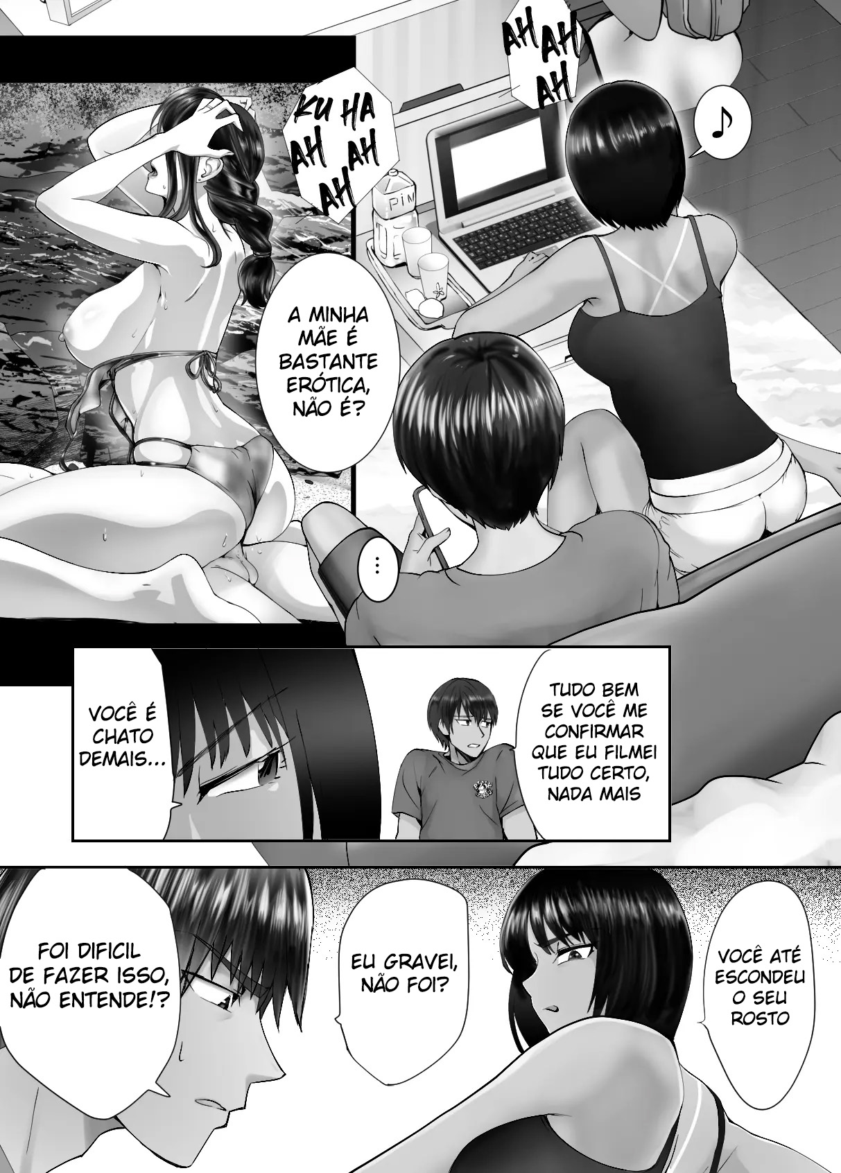 Ler Meu Amigo de Infância Está Fazendo Sexo com Minha Mãe Capitulo 5 Page 46