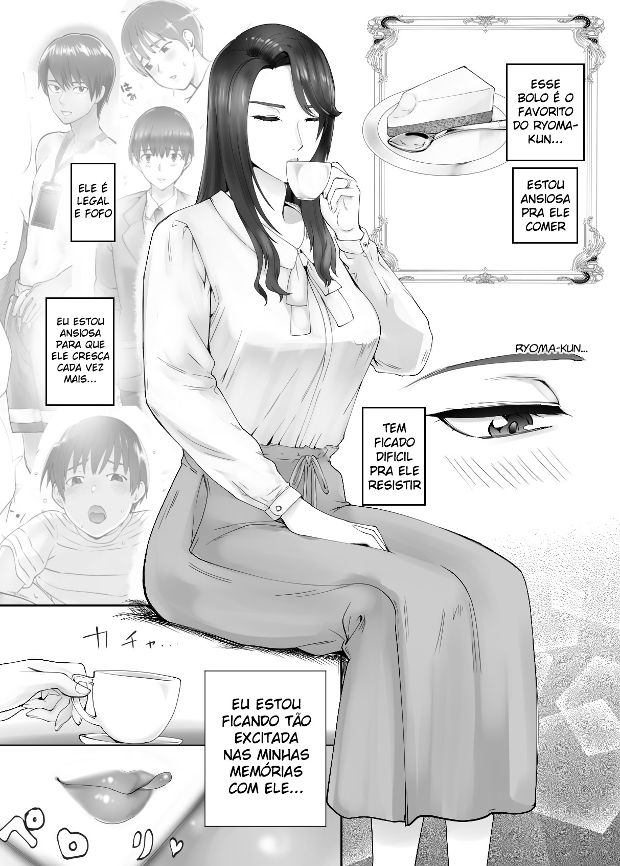 Ler Meu Amigo de Infância Está Fazendo Sexo com Minha Mãe Capitulo 6 Page 34
