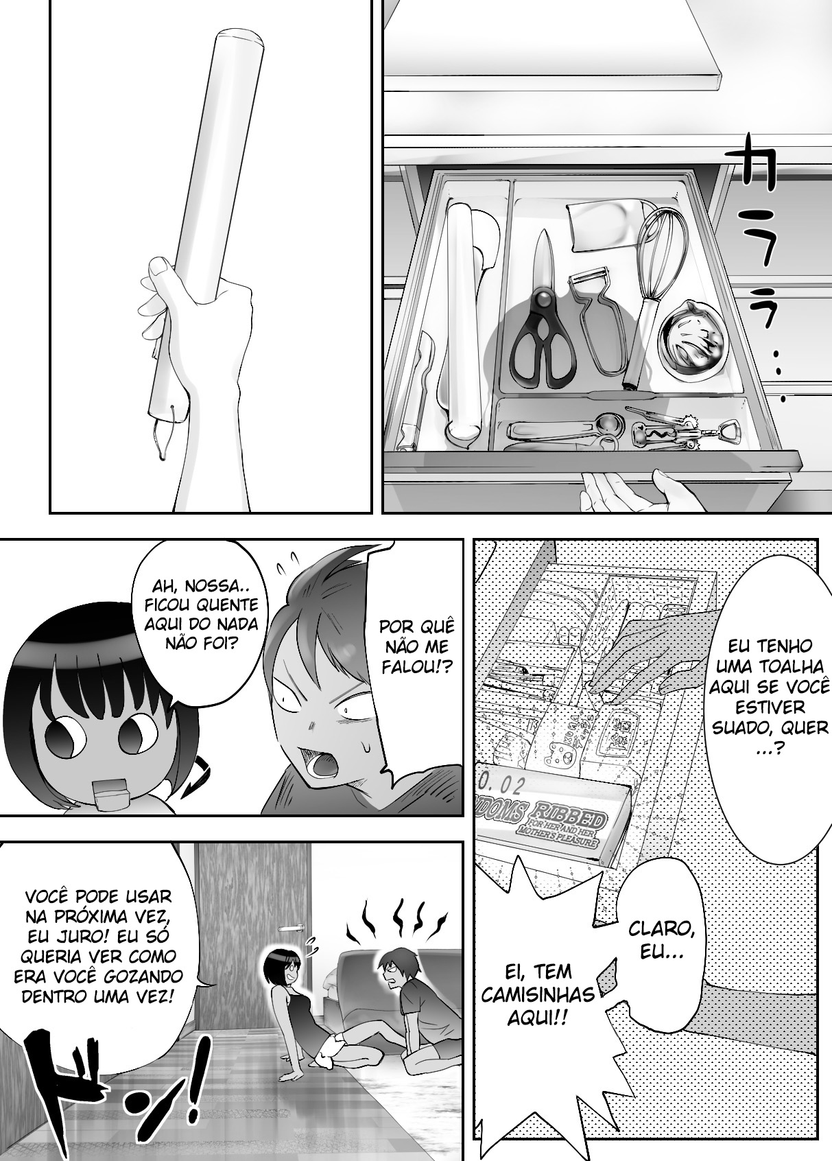 Ler Meu Amigo de Infância Está Fazendo Sexo com Minha Mãe Capitulo 6 Page 48