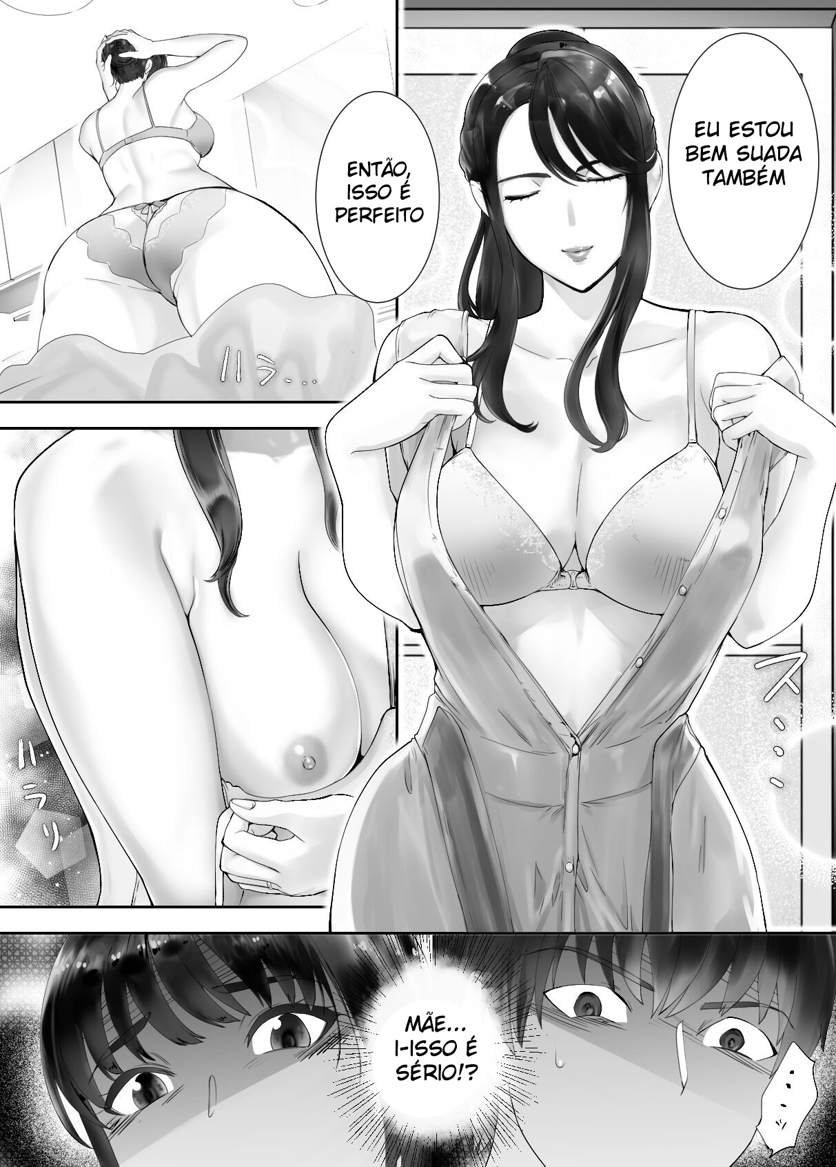 Ler Meu Amigo de Infância Está Fazendo Sexo com Minha Mãe Capitulo 6 Page 55