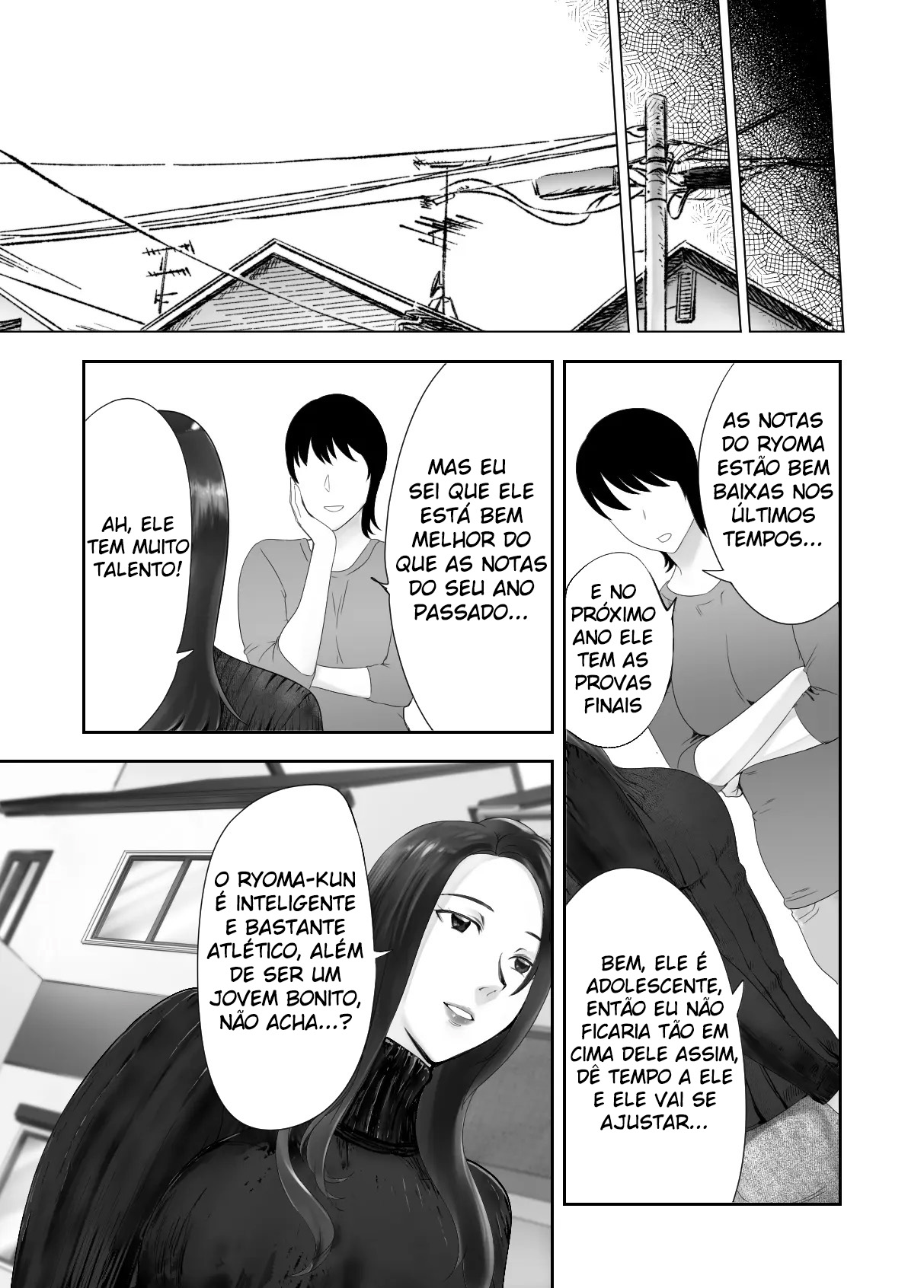 Ler Meu Amigo de Infância Está Fazendo Sexo com Minha Mãe Capitulo 8 Page 28