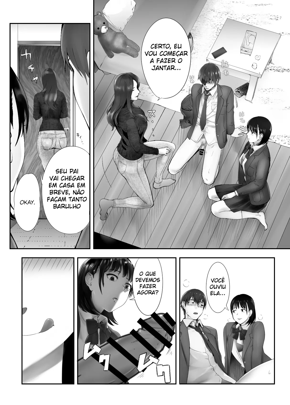 Ler Meu Amigo de Infância Está Fazendo Sexo com Minha Mãe Capitulo 8 Page 39