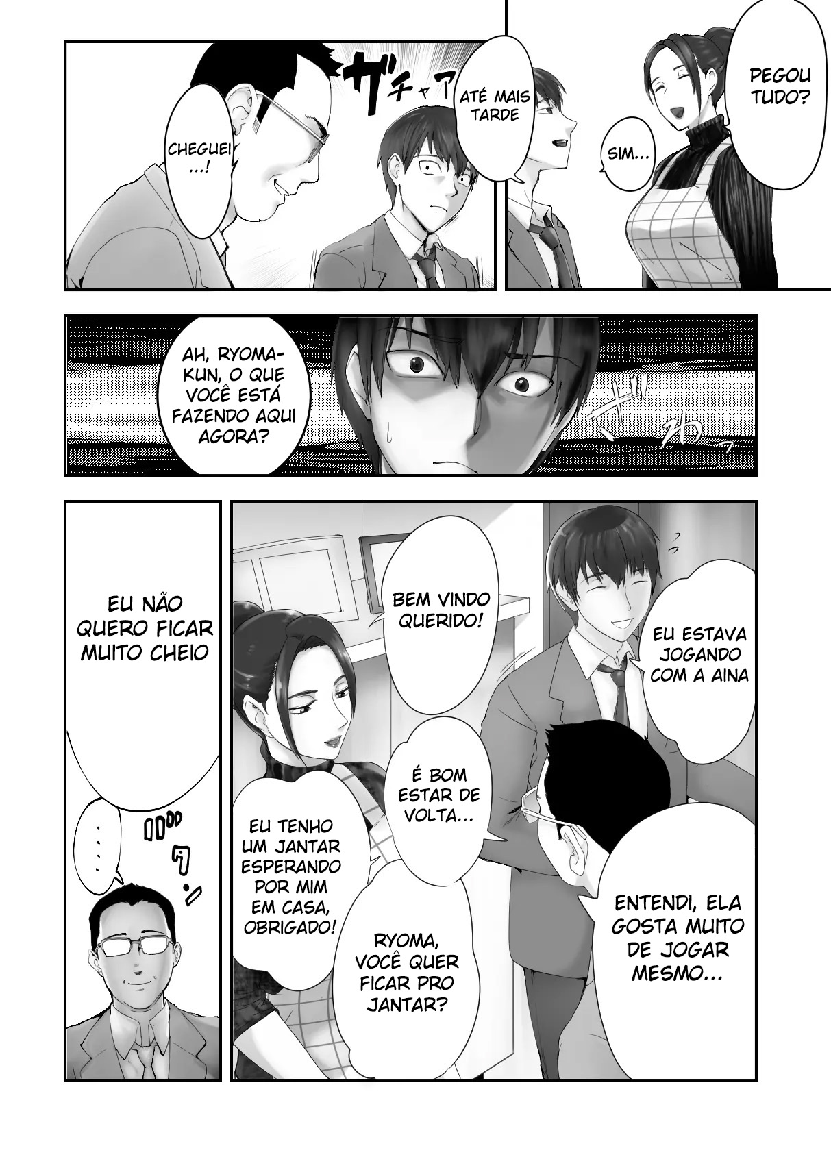 Ler Meu Amigo de Infância Está Fazendo Sexo com Minha Mãe Capitulo 8 Page 42
