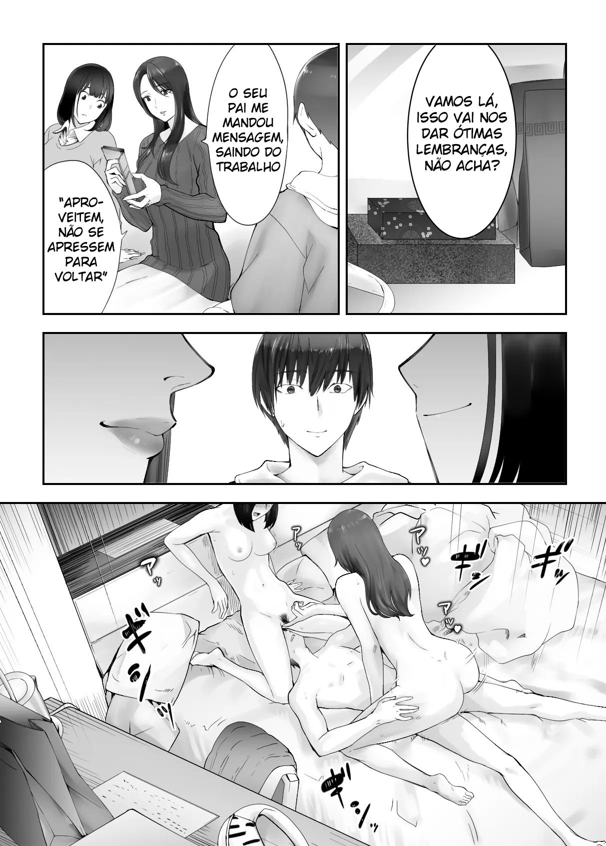 Ler Meu Amigo de Infância Está Fazendo Sexo com Minha Mãe Capitulo 8 Page 57