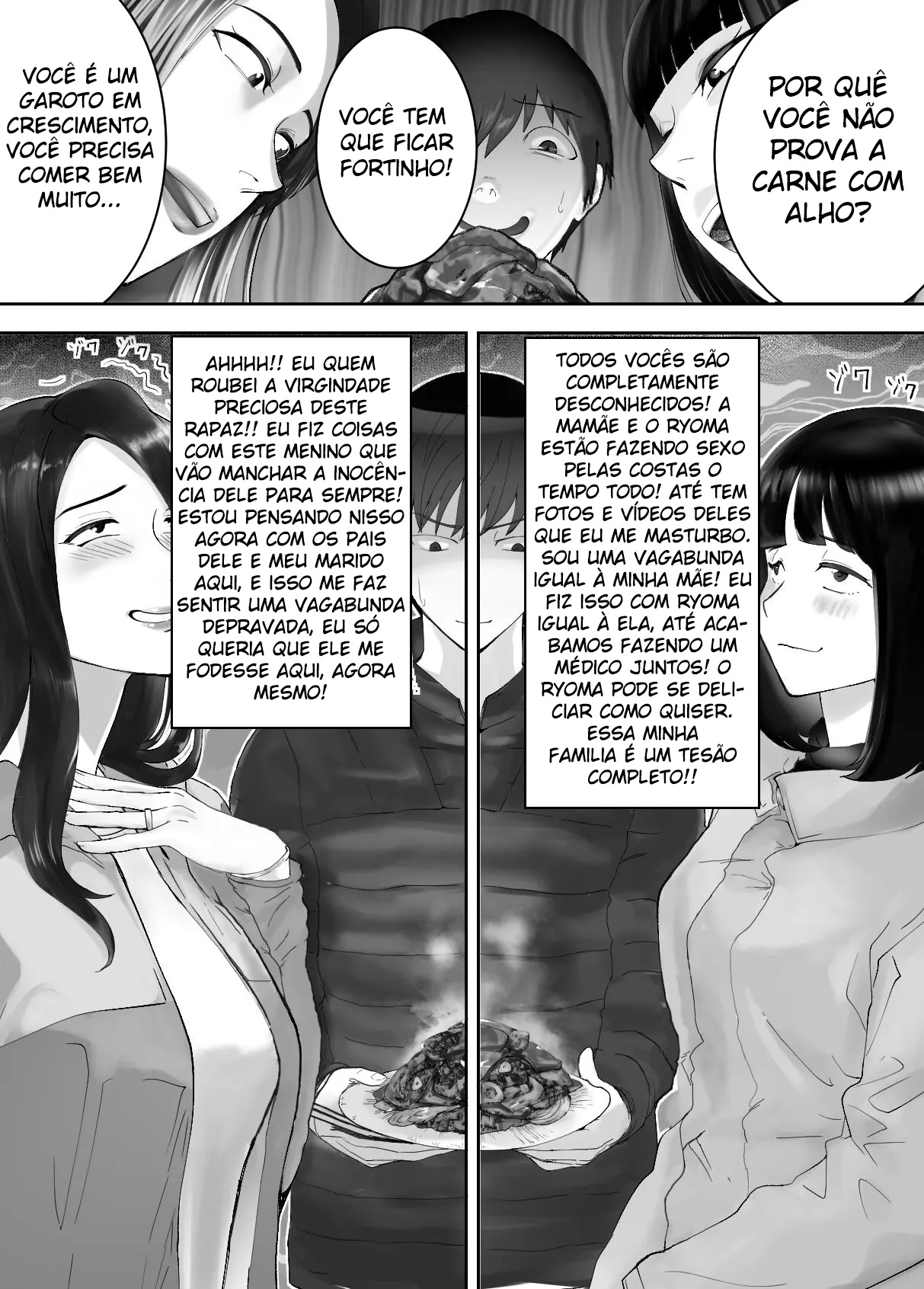 Ler Meu Amigo de Infância Está Fazendo Sexo com Minha Mãe Capitulo 8 Page 66