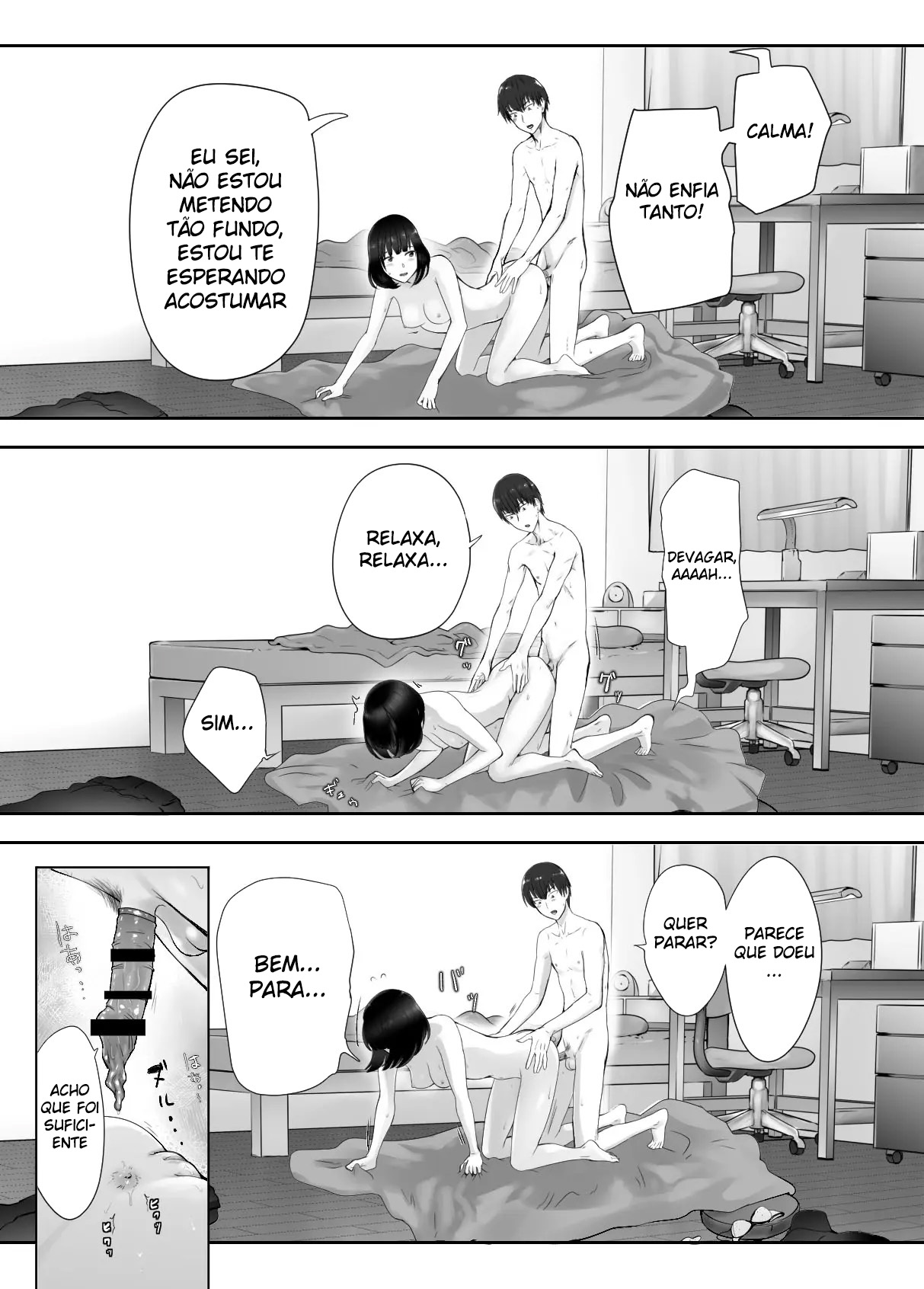 Ler Meu Amigo de Infância Está Fazendo Sexo com Minha Mãe Capitulo 9 Page 50