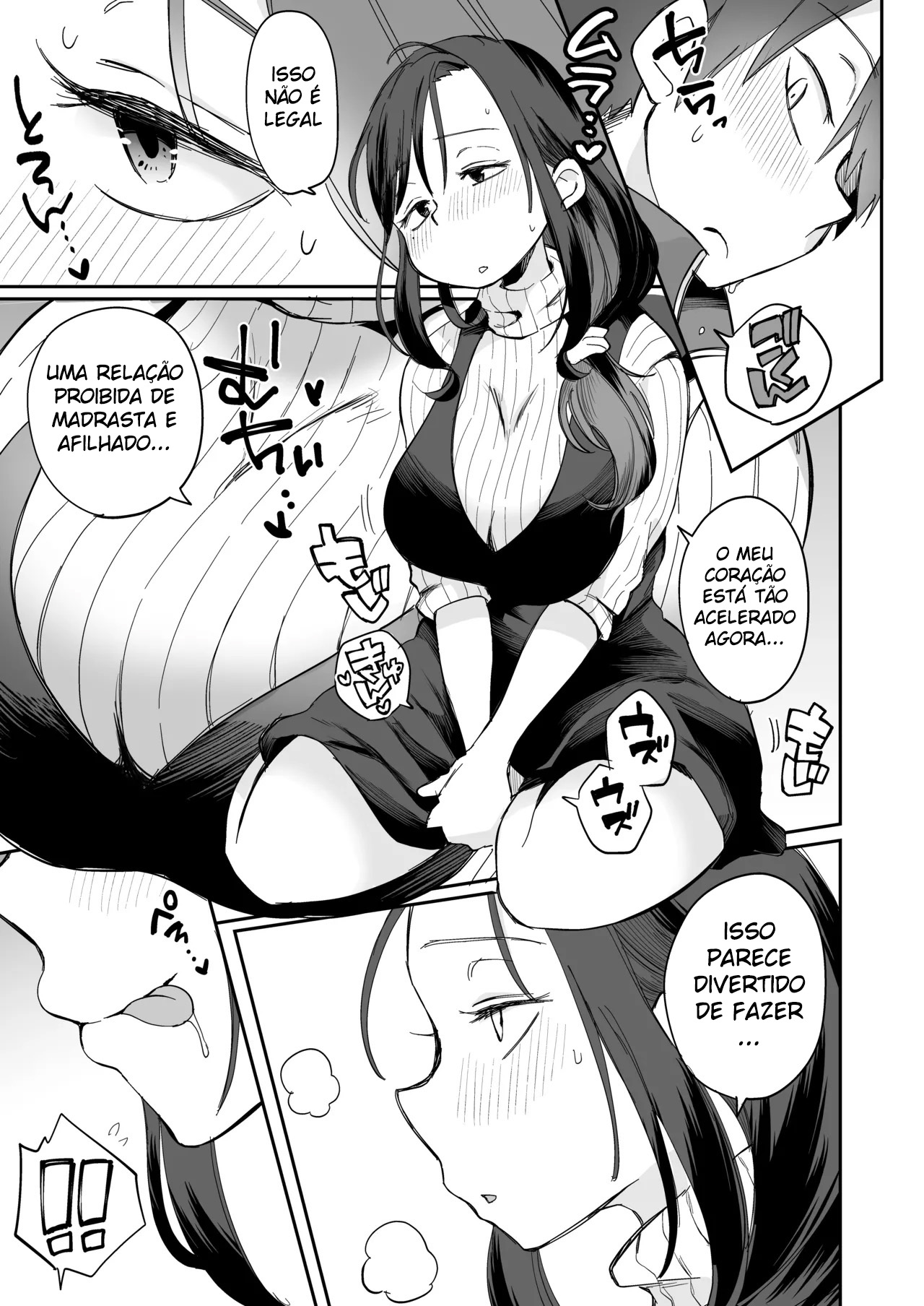 Ler Assistindo Pornô Com Minha Madrasta Insistente ~ A Primeira Vez ~ Capitulo 1 Page 12