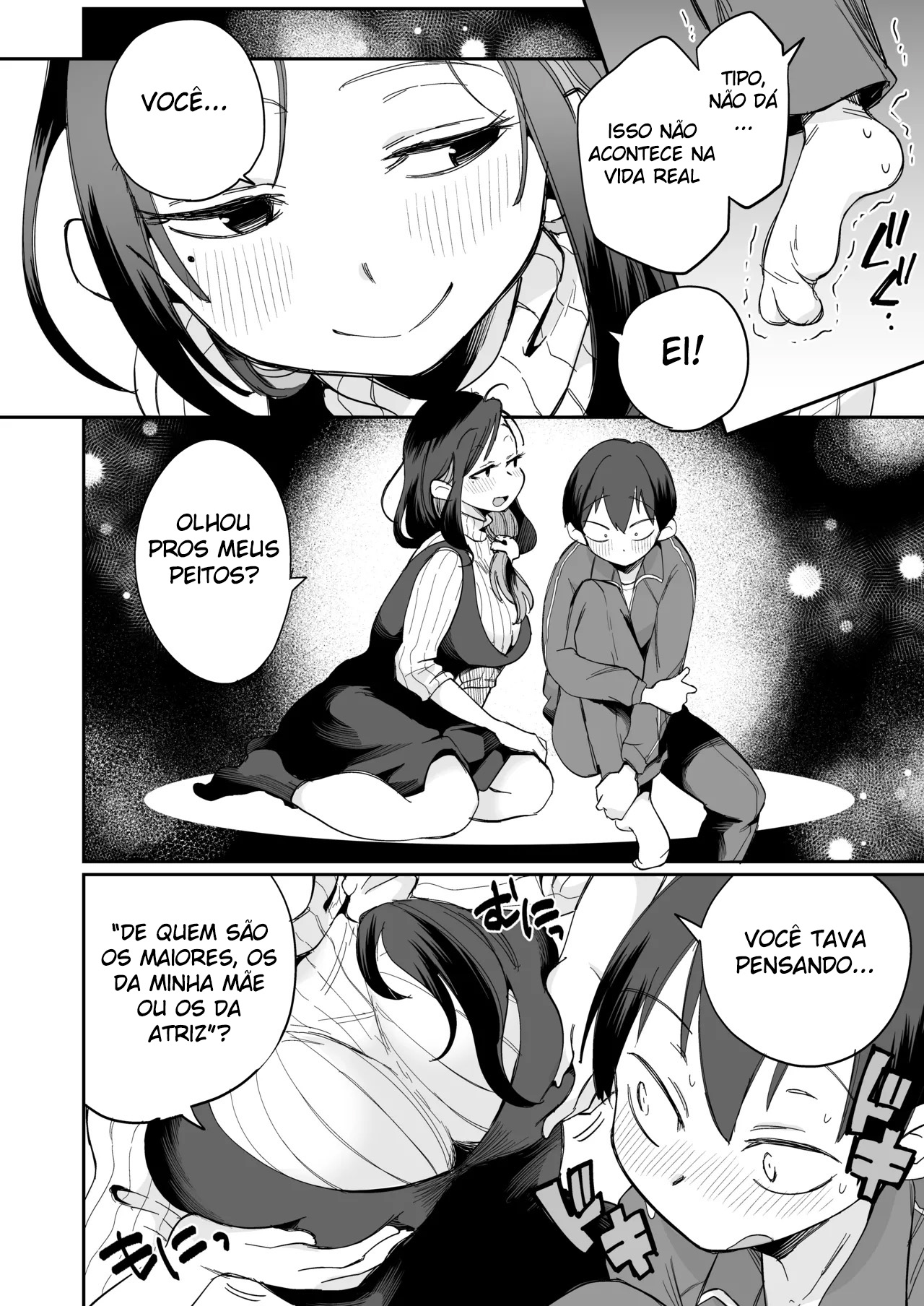 Ler Assistindo Pornô Com Minha Madrasta Insistente ~ A Primeira Vez ~ Capitulo 1 Page 13