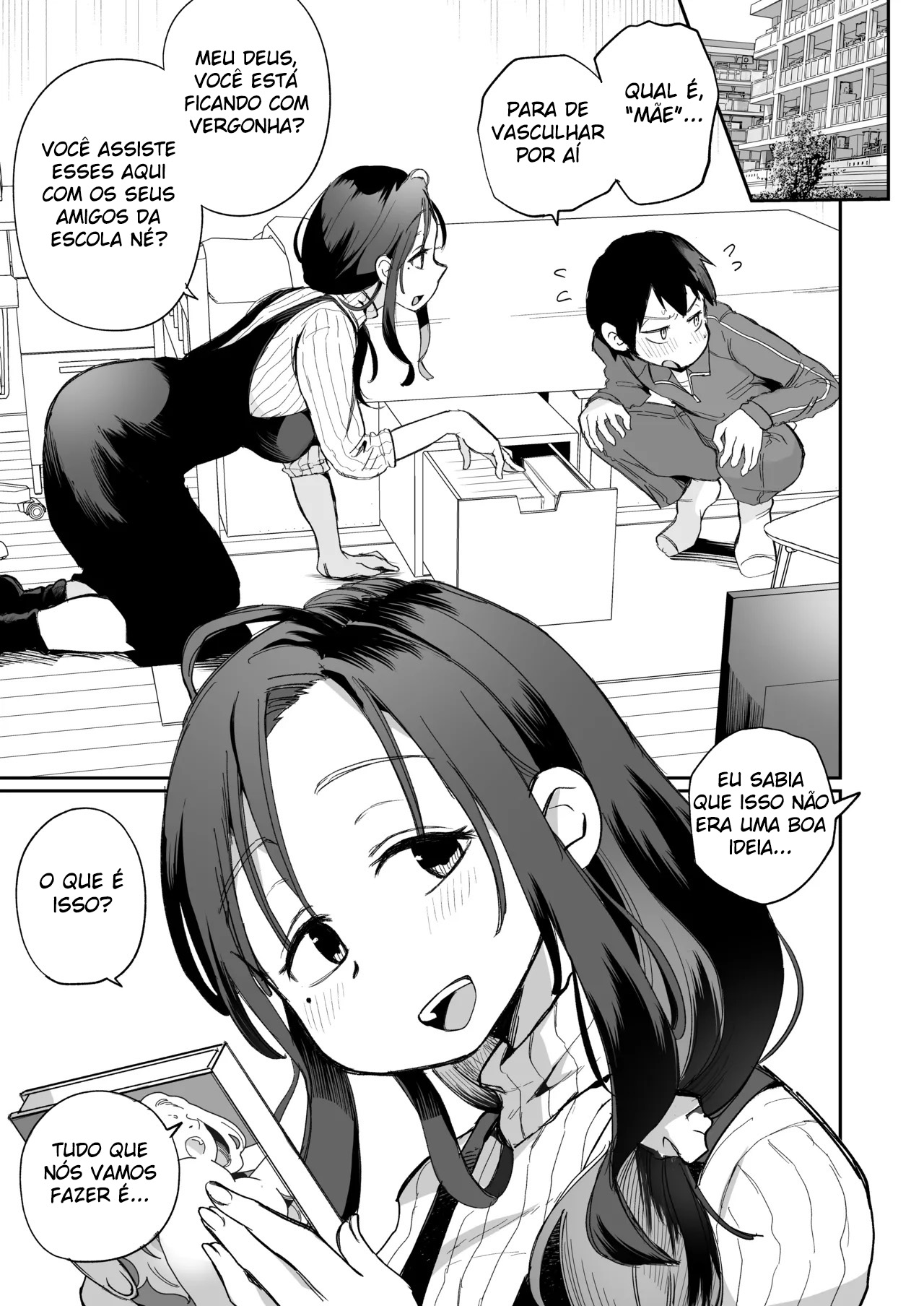 Ler Assistindo Pornô Com Minha Madrasta Insistente ~ A Primeira Vez ~ Capitulo 1 Page 2