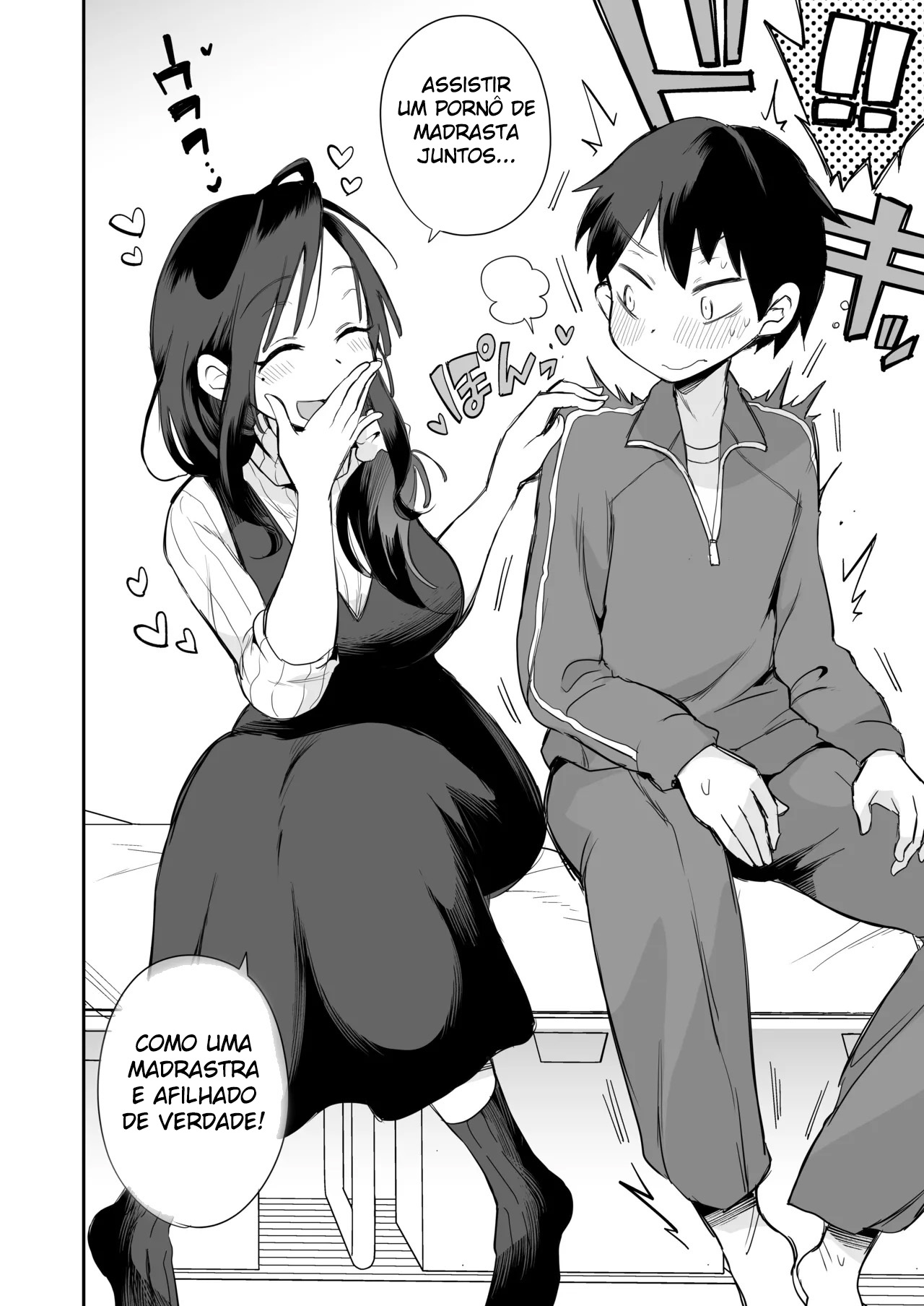 Ler Assistindo Pornô Com Minha Madrasta Insistente ~ A Primeira Vez ~ Capitulo 1 Page 3