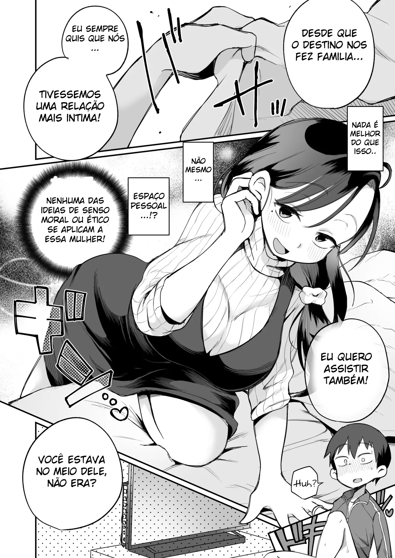 Ler Assistindo Pornô Com Minha Madrasta Insistente ~ A Primeira Vez ~ Capitulo 1 Page 9