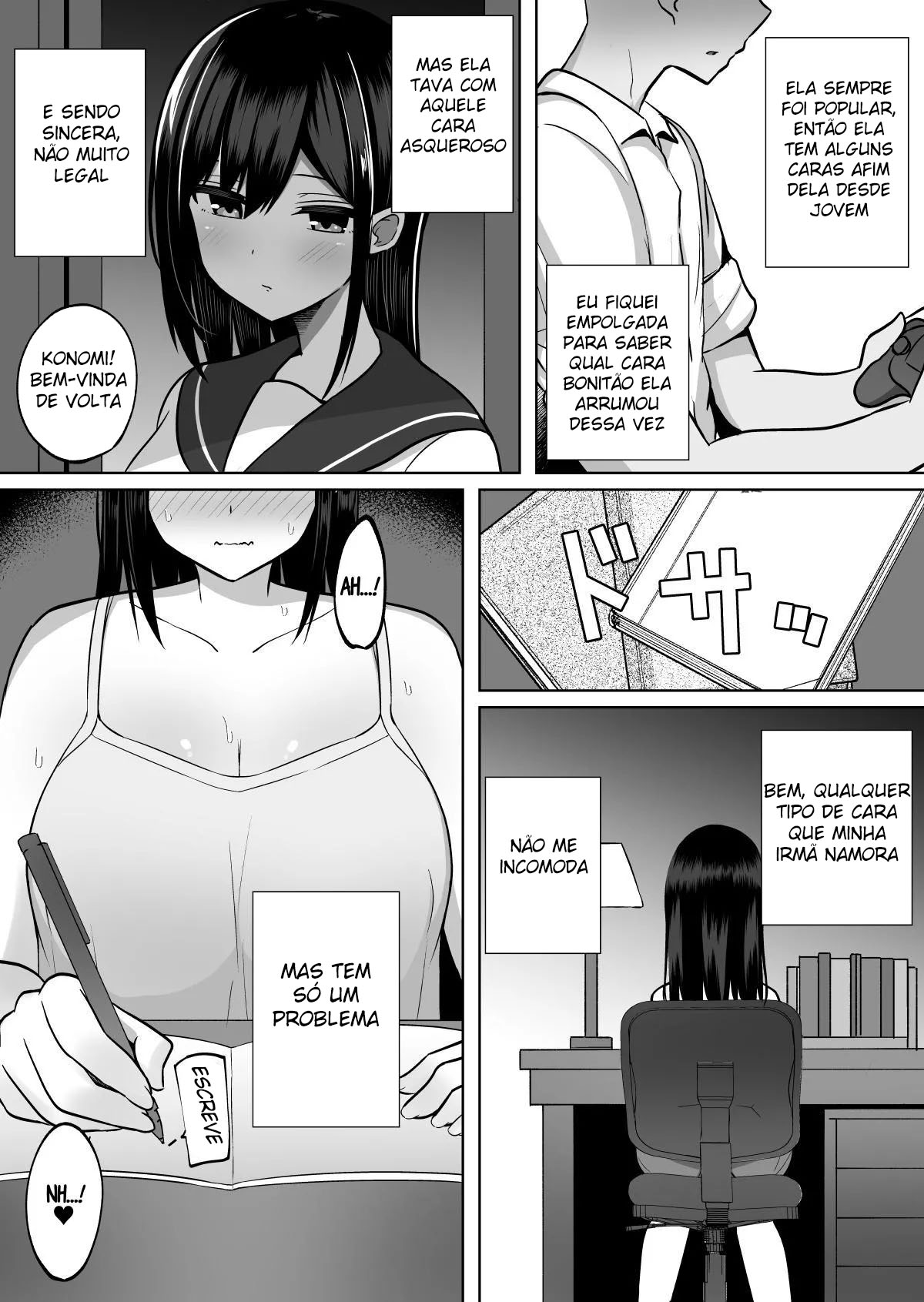 Ler Como Treinar uma Mulher Onahole de Peitos Grandes ~ A Irmã da Minha Namorada Diligente E Pervertida ~ Capitulo 1 Page 3