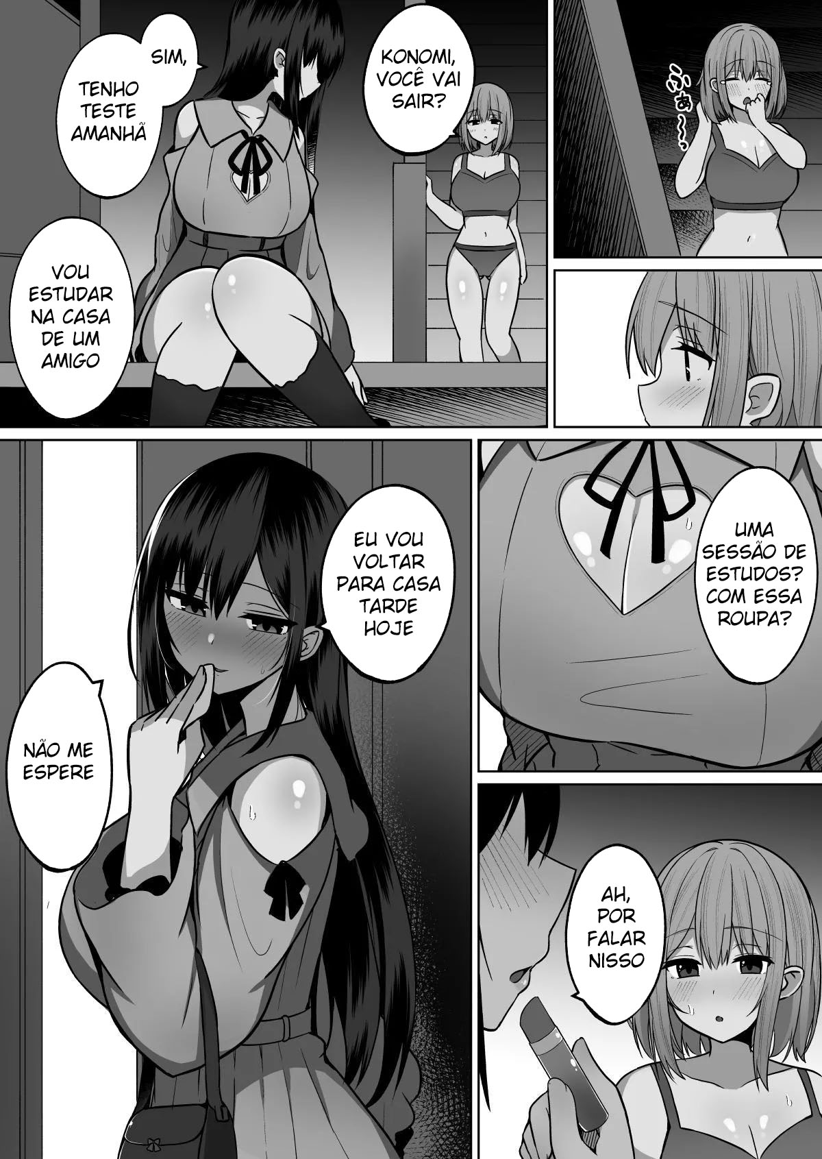 Ler Como Treinar uma Mulher Onahole de Peitos Grandes ~ A Irmã da Minha Namorada Diligente E Pervertida ~ Capitulo 1 Page 44
