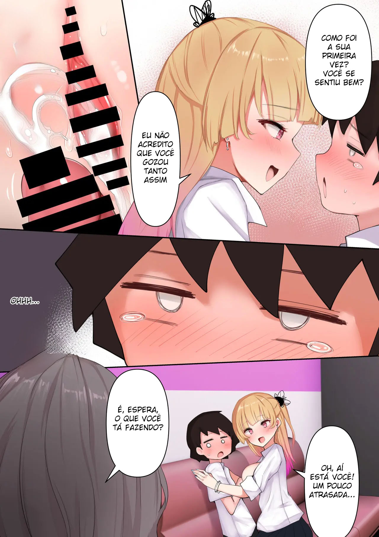 Ler Cercado Pelos Seios Macios de uma Garota Com um Desejo Sexual Intenso Capitulo 1 Page 18