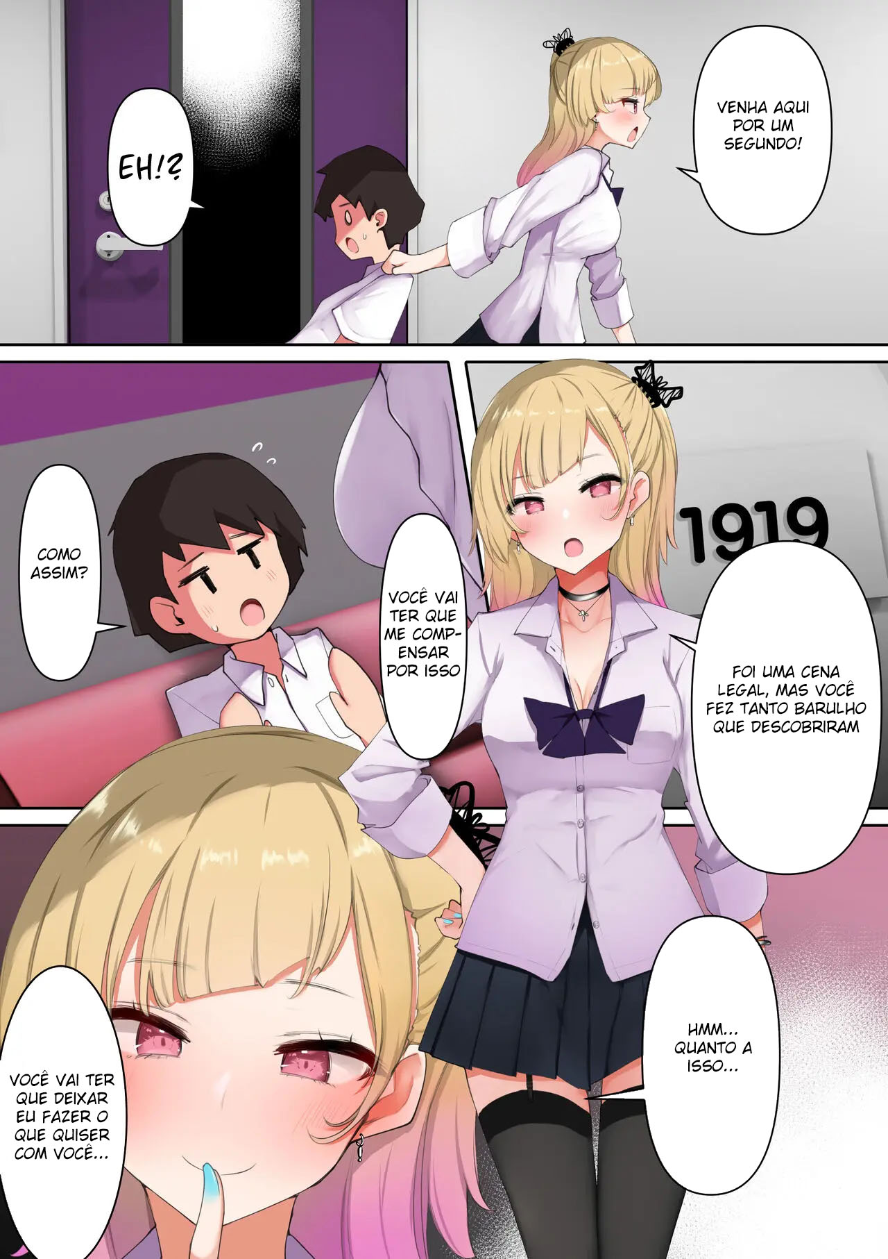 Ler Cercado Pelos Seios Macios de uma Garota Com um Desejo Sexual Intenso Capitulo 1 Page 4