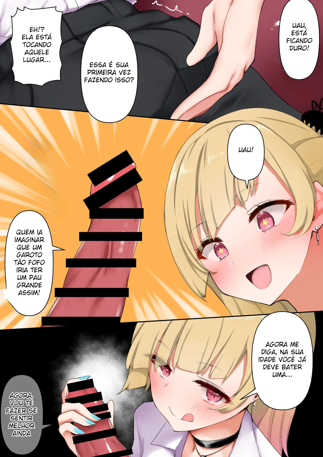 Ler Cercado Pelos Seios Macios de uma Garota Com um Desejo Sexual Intenso Capitulo 1 Page 5