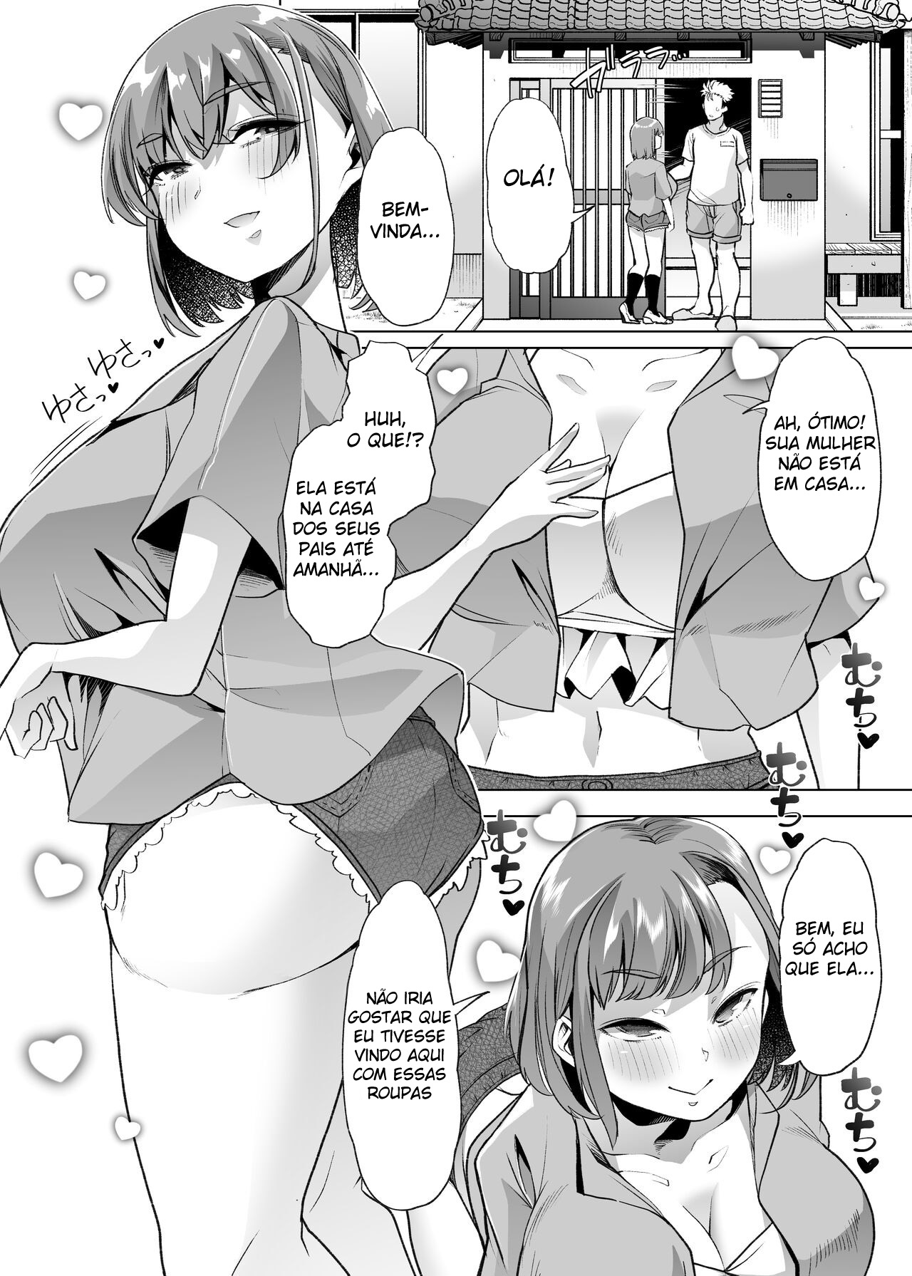 Ler Sem Parar ~ A Colegial Que Veio Fazer Estágio na Minha Fazenda Onde Moro com Minha Recém Esposa, Era Incrivelmente Excitante ~ Capitulo 1 Page 15