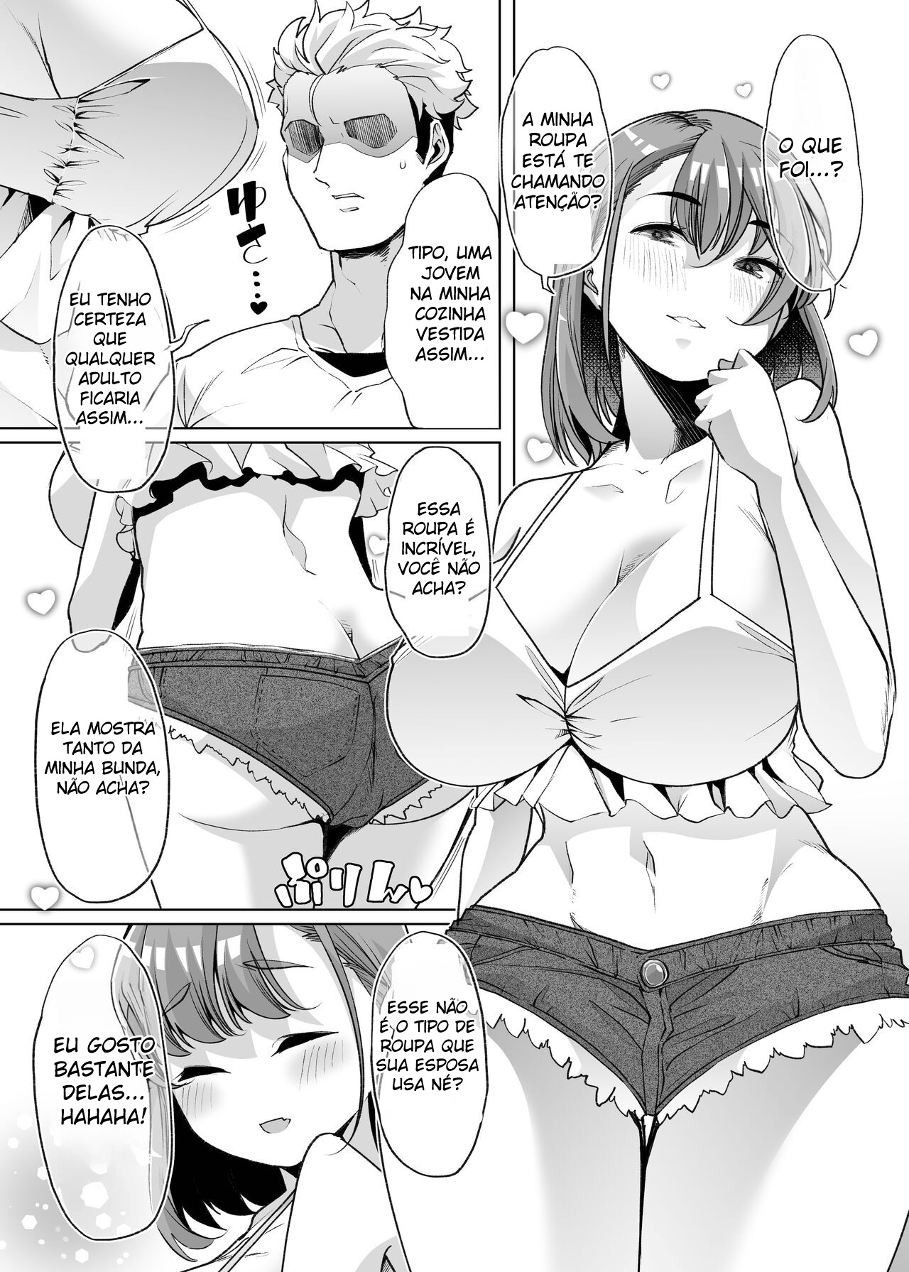 Ler Sem Parar ~ A Colegial Que Veio Fazer Estágio na Minha Fazenda Onde Moro com Minha Recém Esposa, Era Incrivelmente Excitante ~ Capitulo 1 Page 23