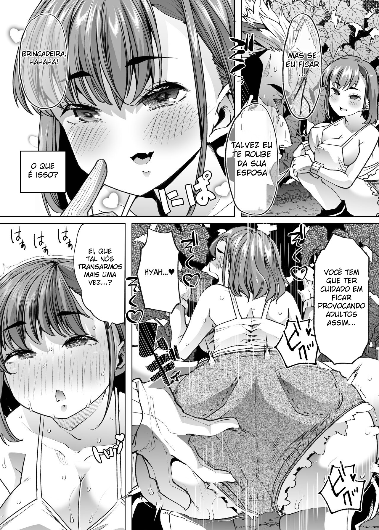 Ler Sem Parar ~ A Colegial Que Veio Fazer Estágio na Minha Fazenda Onde Moro com Minha Recém Esposa, Era Incrivelmente Excitante ~ Capitulo 1 Page 41
