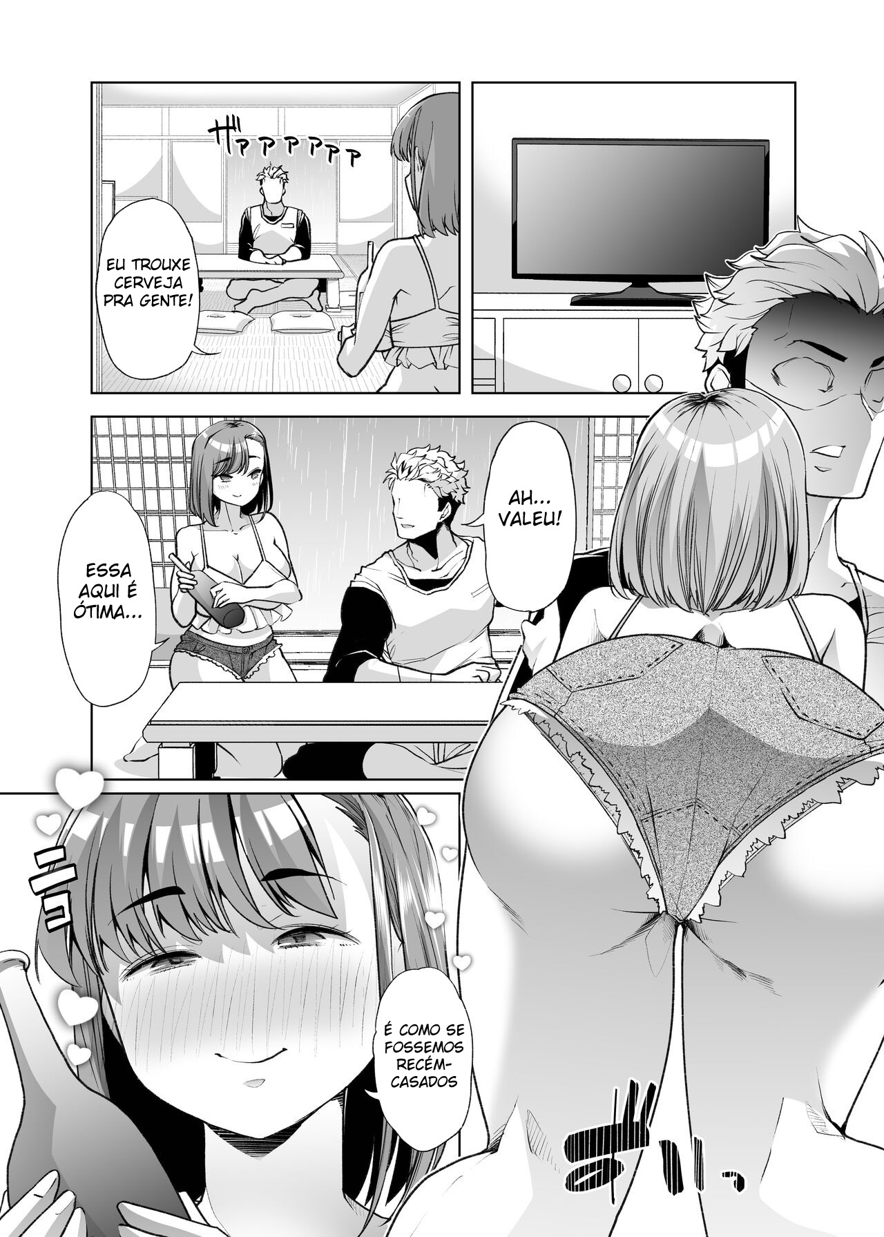 Ler Sem Parar ~ A Colegial Que Veio Fazer Estágio na Minha Fazenda Onde Moro com Minha Recém Esposa, Era Incrivelmente Excitante ~ Capitulo 1 Page 47