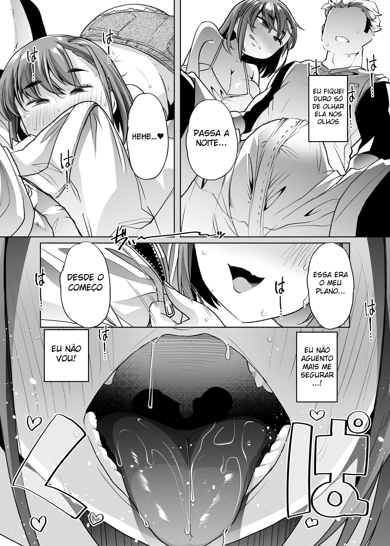 Ler Sem Parar ~ A Colegial Que Veio Fazer Estágio na Minha Fazenda Onde Moro com Minha Recém Esposa, Era Incrivelmente Excitante ~ Capitulo 1 Page 48