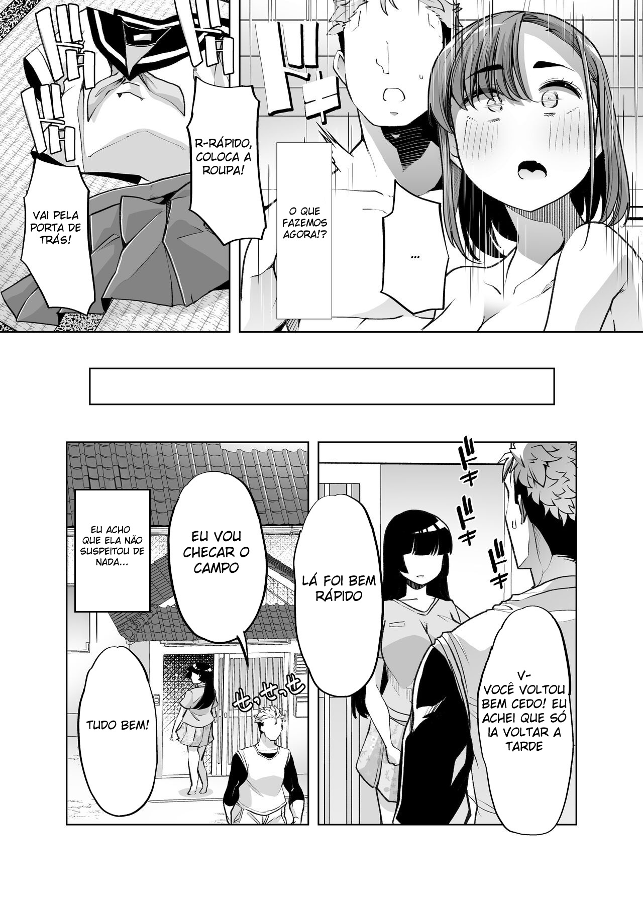 Ler Sem Parar ~ A Colegial Que Veio Fazer Estágio na Minha Fazenda Onde Moro com Minha Recém Esposa, Era Incrivelmente Excitante ~ Capitulo 1 Page 70