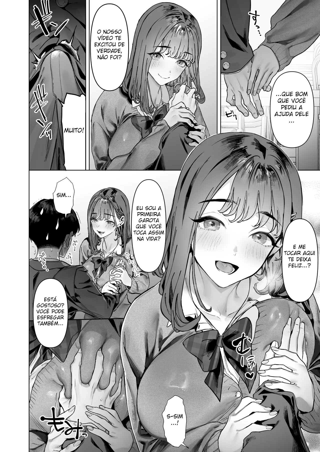 Ler Eu Acabei Tendo Que Gravar Vídeos Eróticos com Gyarus Gostosas da Minha Sala Capitulo 1 Page 13