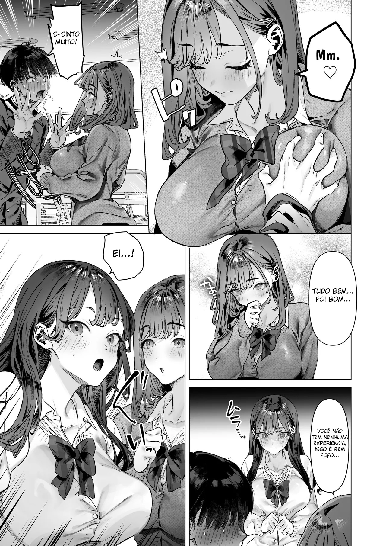 Ler Eu Acabei Tendo Que Gravar Vídeos Eróticos com Gyarus Gostosas da Minha Sala Capitulo 1 Page 14