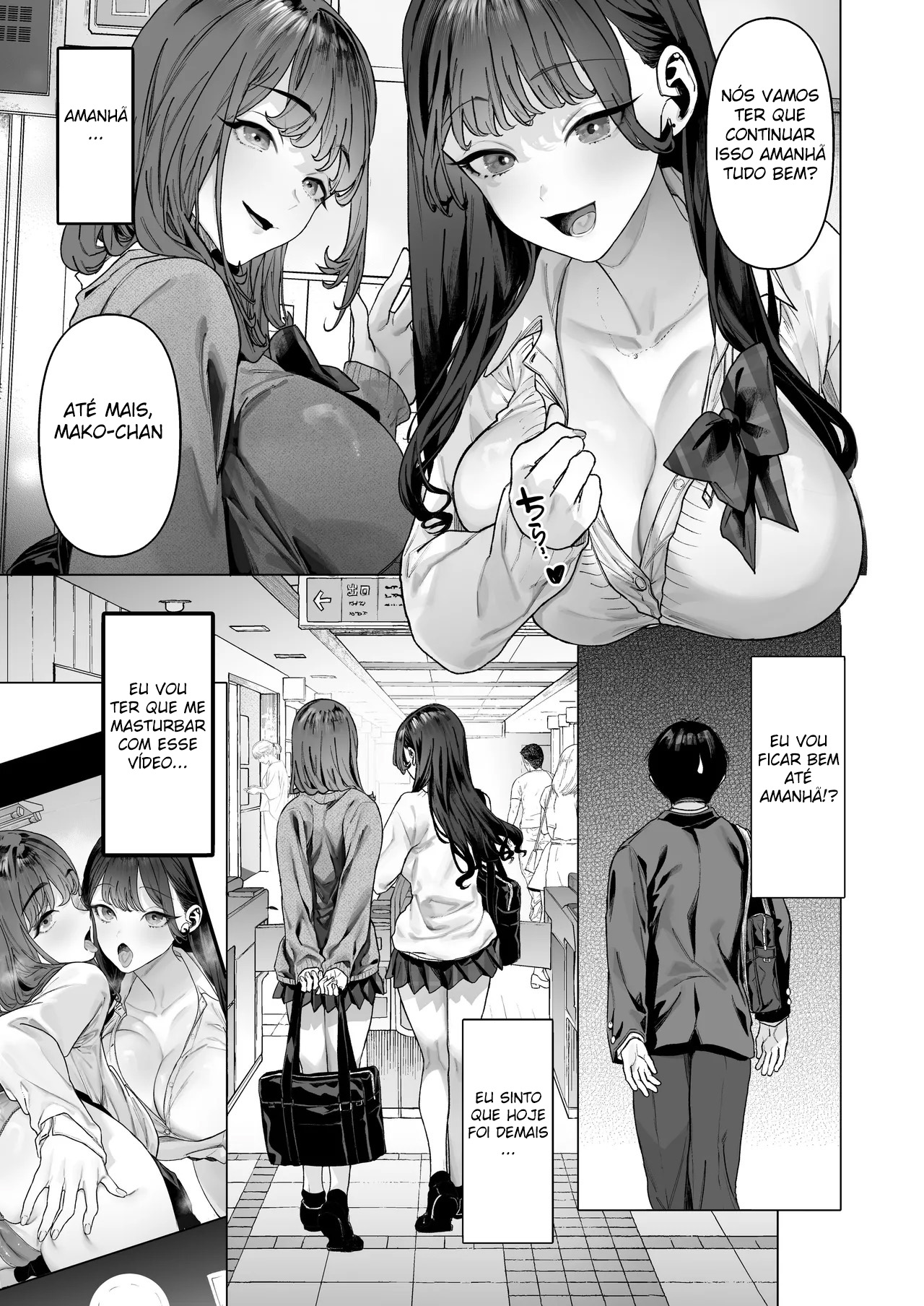 Ler Eu Acabei Tendo Que Gravar Vídeos Eróticos com Gyarus Gostosas da Minha Sala Capitulo 1 Page 24