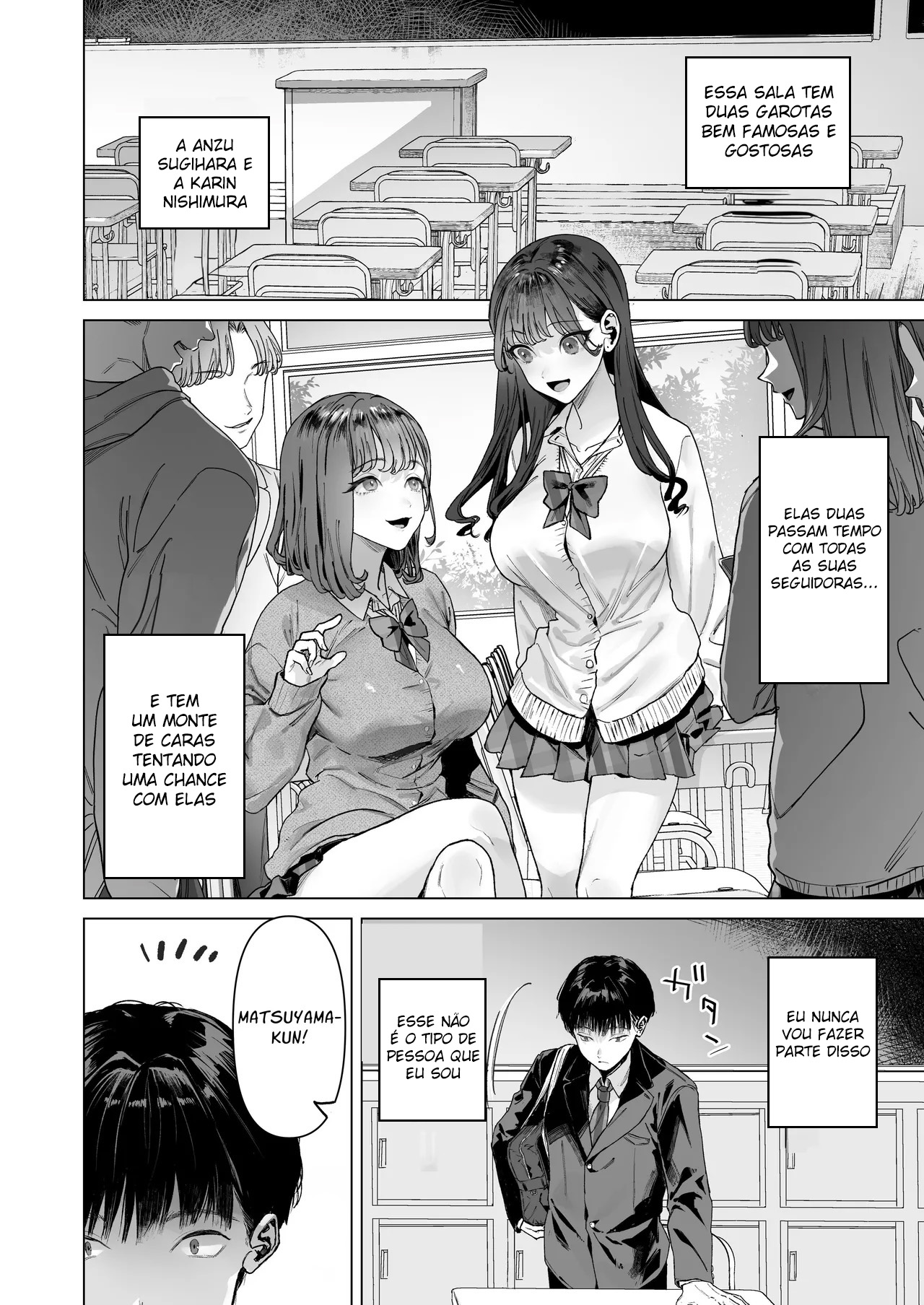 Ler Eu Acabei Tendo Que Gravar Vídeos Eróticos com Gyarus Gostosas da Minha Sala Capitulo 1 Page 3