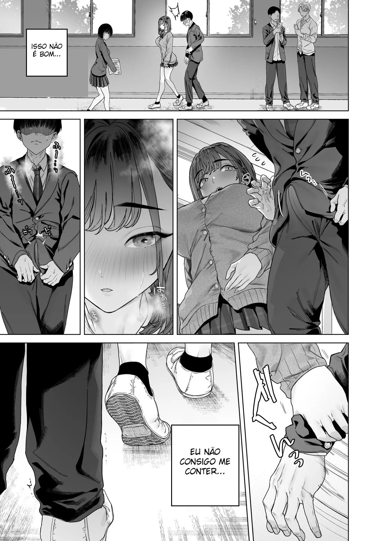 Ler Eu Acabei Tendo Que Gravar Vídeos Eróticos com Gyarus Gostosas da Minha Sala Capitulo 1 Page 44