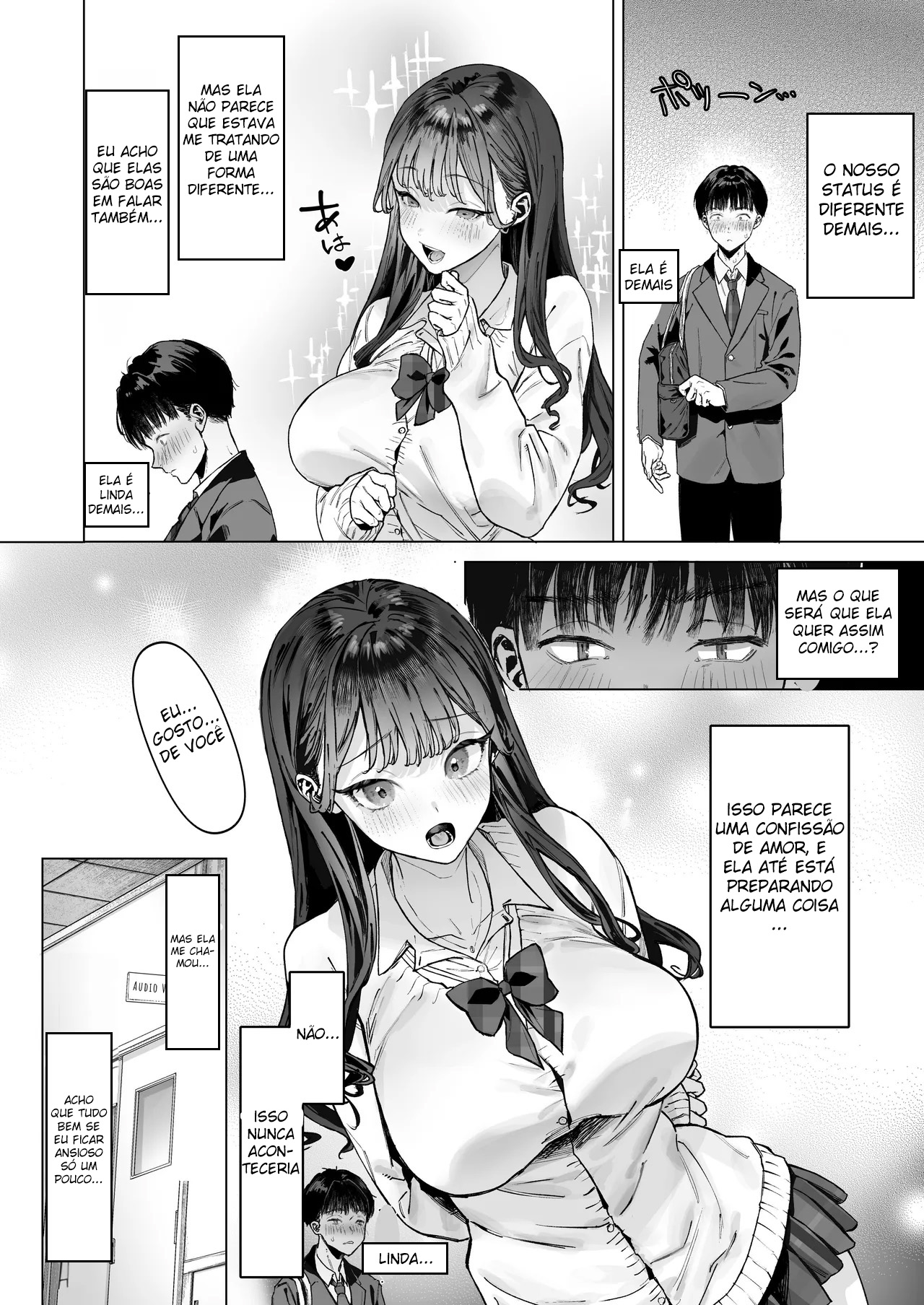 Ler Eu Acabei Tendo Que Gravar Vídeos Eróticos com Gyarus Gostosas da Minha Sala Capitulo 1 Page 5