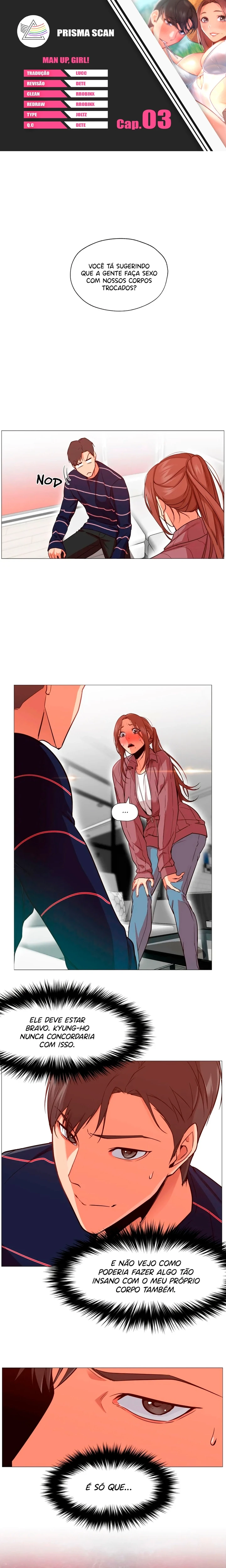 Ler Man Up, Girl! Capitulo 3 Page 1