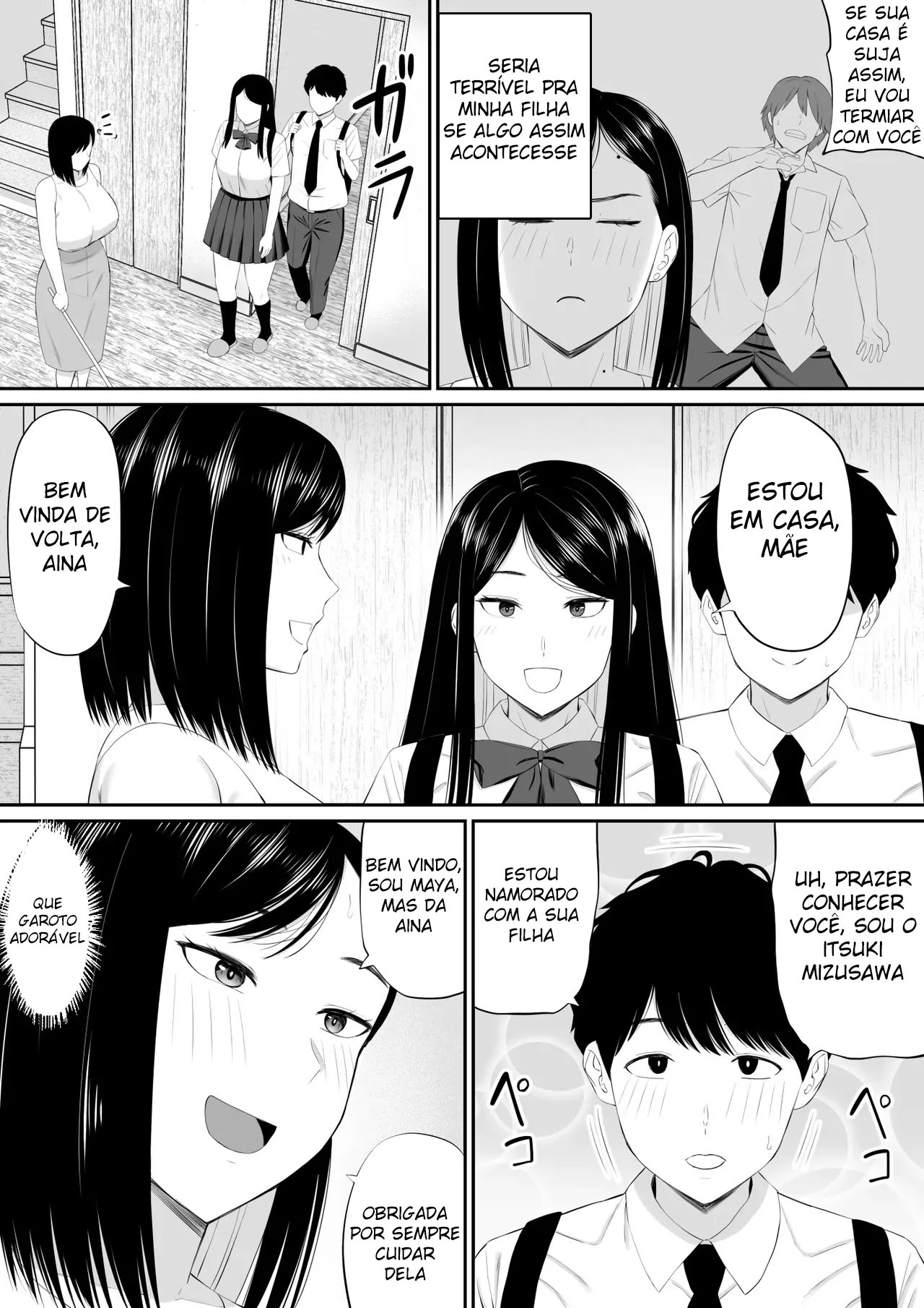 Ler A Pedido do Namorado da Filha, a Mãe Prestativa Decide Ajudar Capitulo 1 Page 3