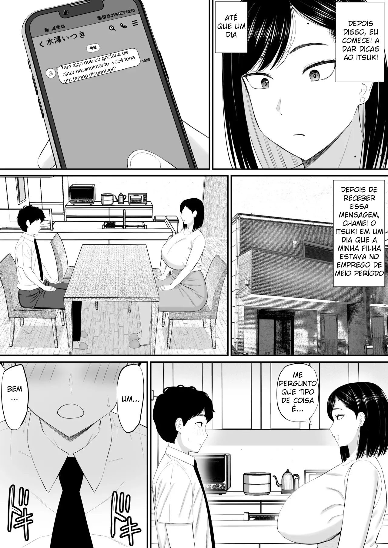 Ler A Pedido do Namorado da Filha, a Mãe Prestativa Decide Ajudar Capitulo 1 Page 6