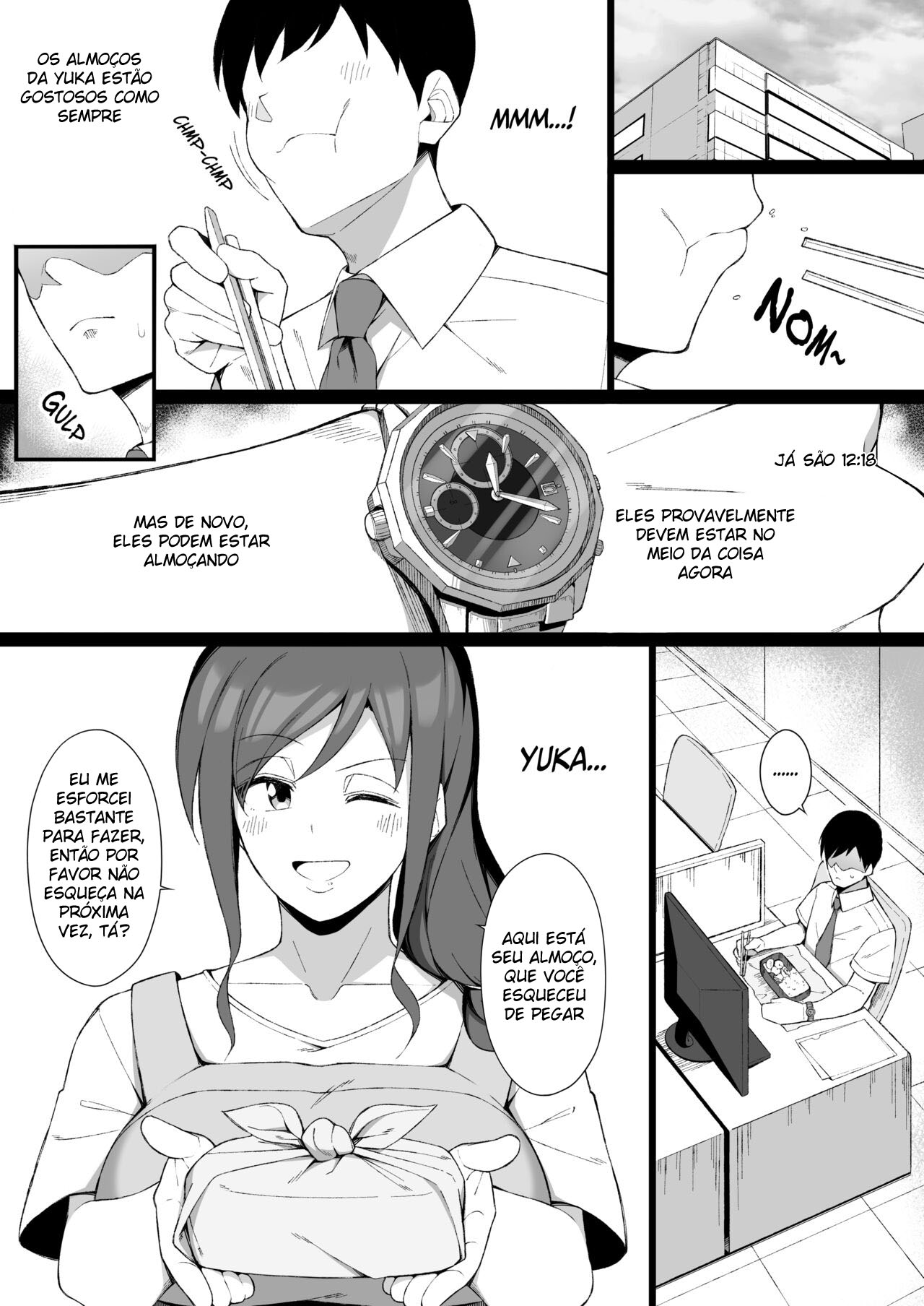 Ler A Esposa Recatada Que Se Corrompe por um Homem. Capitulo 1 Page 12