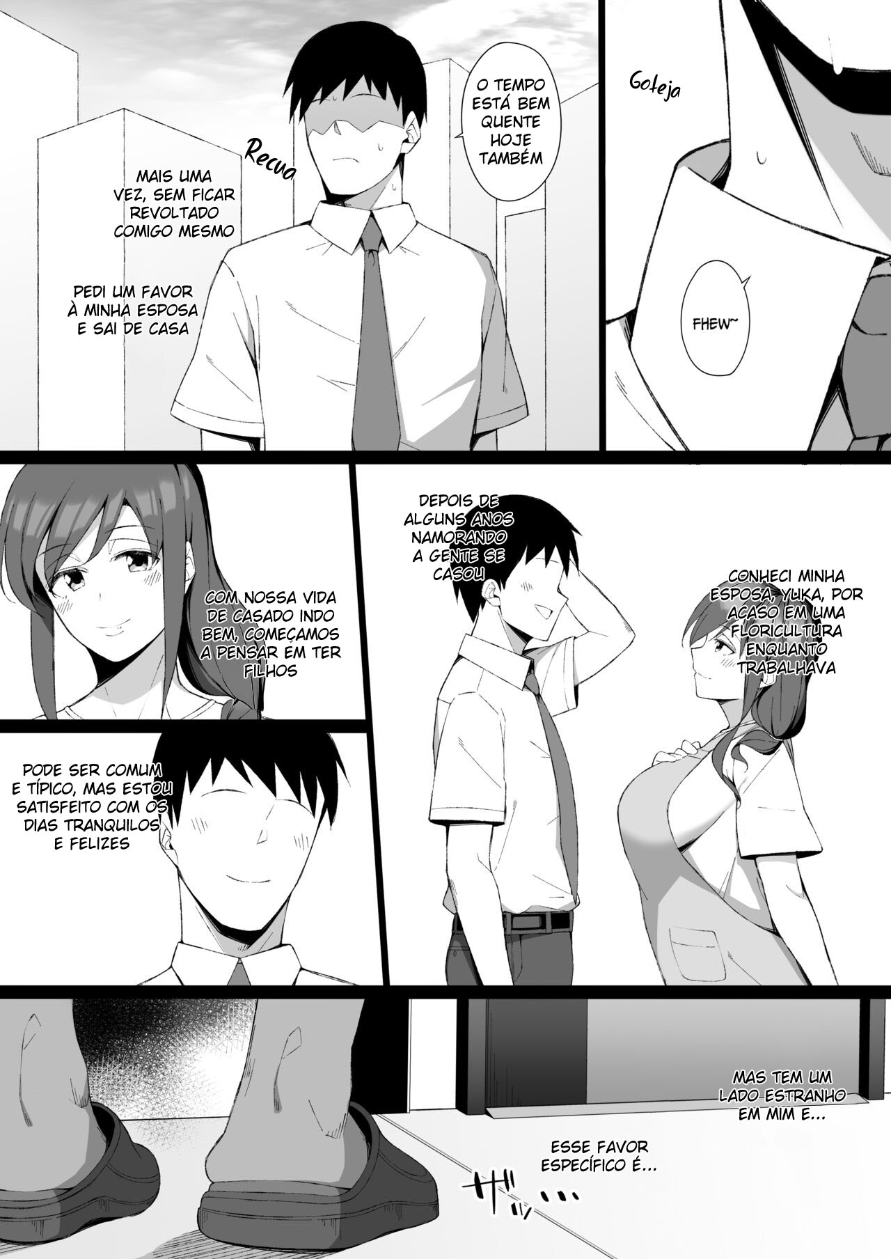 Ler A Esposa Recatada Que Se Corrompe por um Homem. Capitulo 1 Page 3