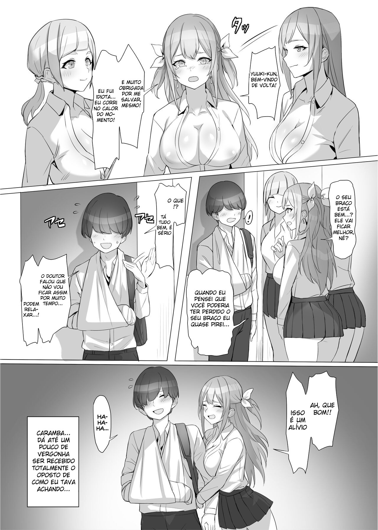 Ler Depois Que Salvei uma Gyaru, Começou uma Vida de Sucesso Digna de Reencarnação em Outro Mundo! Capitulo 1 Page 7