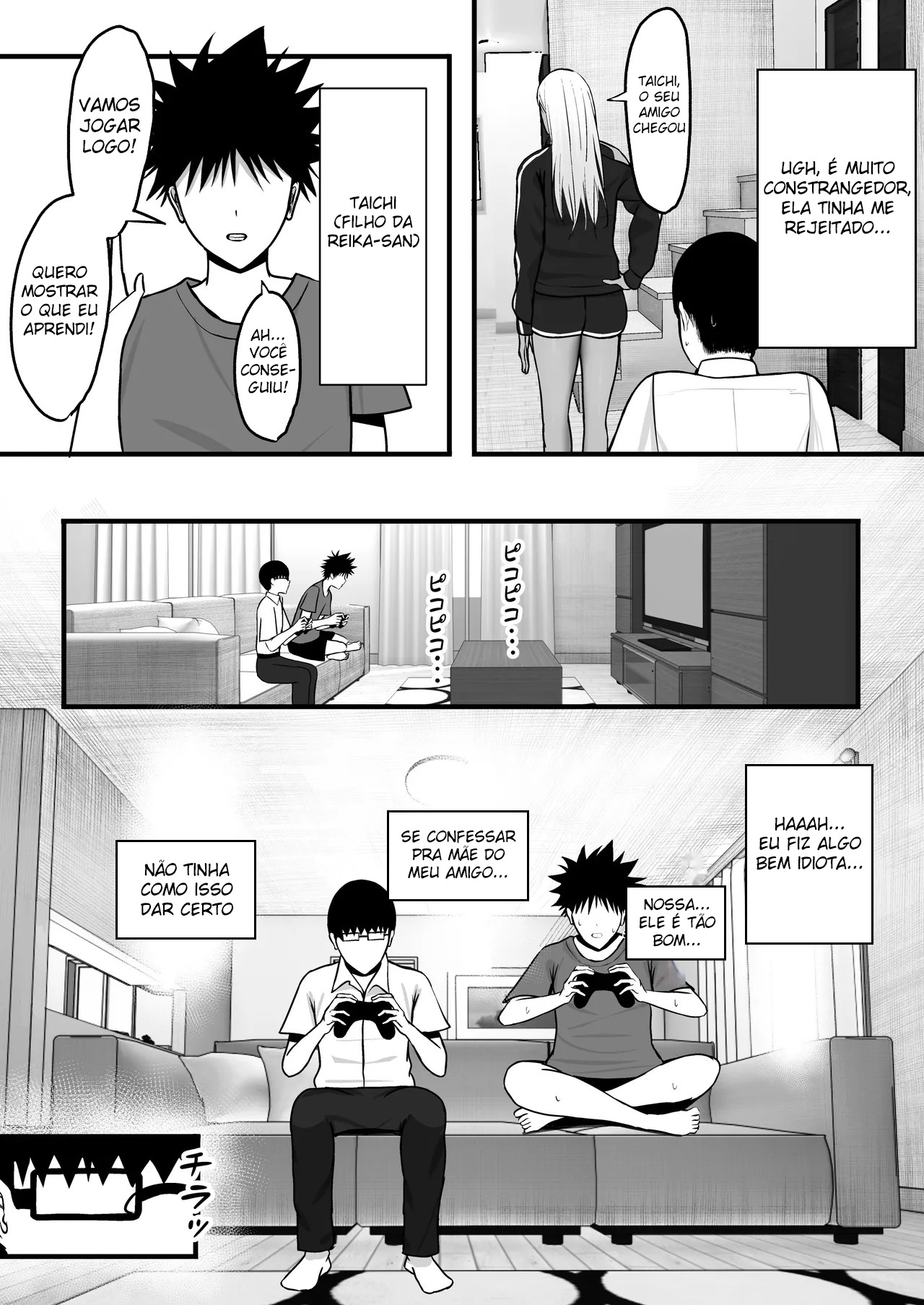 Ler Mamãe Gyaru é Minha Parceira Sexual Capitulo 1 Page 7