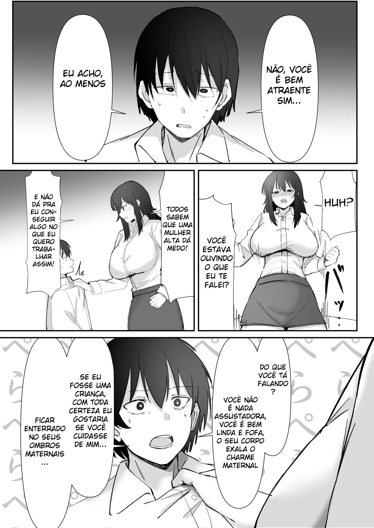 Ler A História em Que Me Tornei o Parceiro de Treino de uma Professora de Creche de 2 Metros de Altura Porque Ela Não Tinha Instinto Maternal o Suficiente. Capitulo 1 Page 13