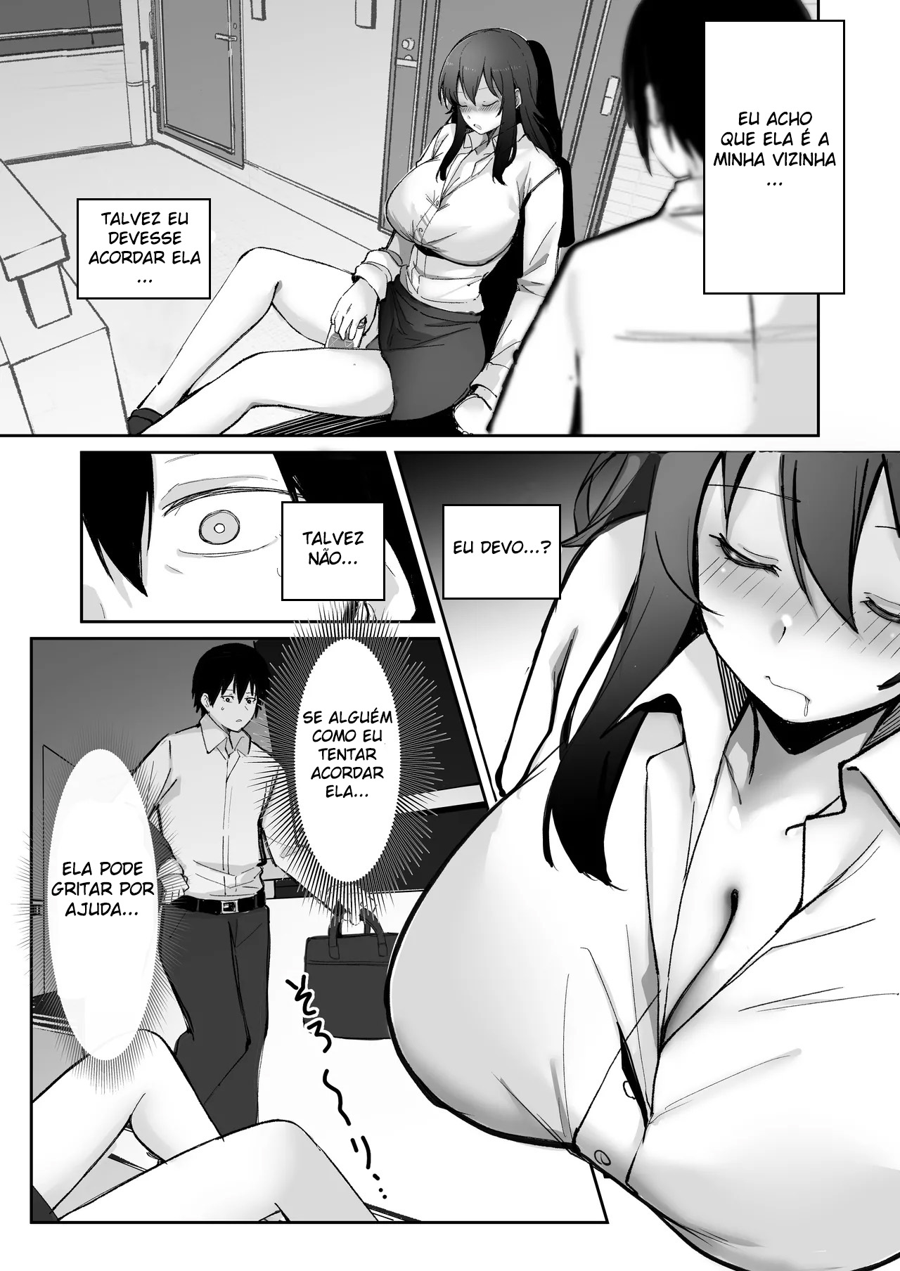 Ler A História em Que Me Tornei o Parceiro de Treino de uma Professora de Creche de 2 Metros de Altura Porque Ela Não Tinha Instinto Maternal o Suficiente. Capitulo 1 Page 4