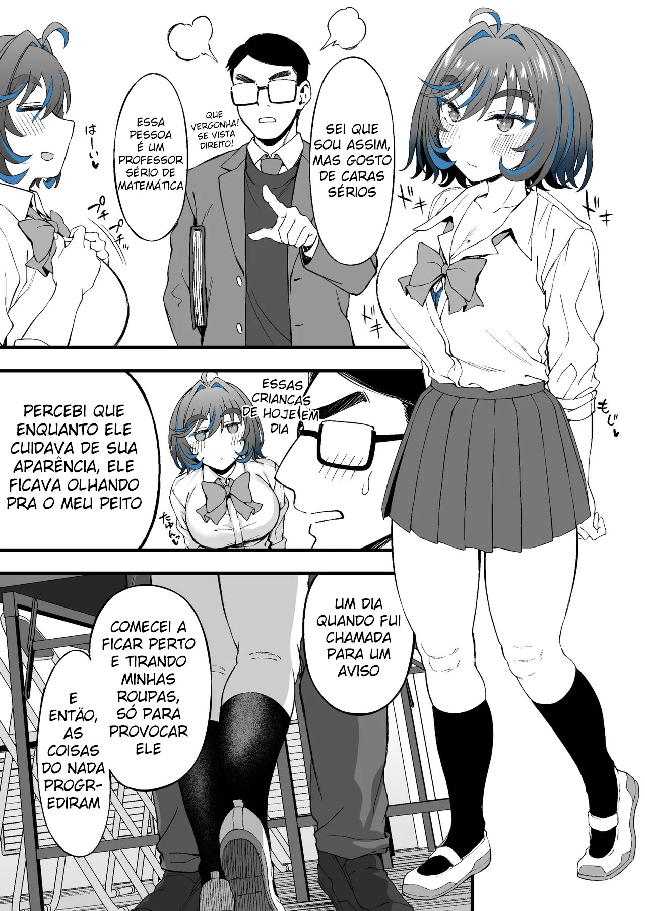 Ler O Caso da Gyaru Que Eu Gosto da Minha Classe Estar Fazendo Programas Atrás da Escola Capitulo 1 Page 16