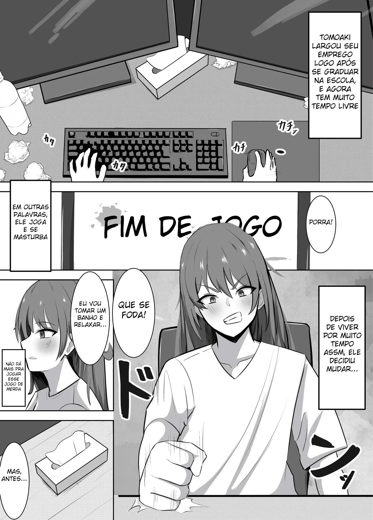 Ler O Garoto que Caiu no Afrodisíaco ~ Uma Vida de Safadeza Cheia de Porra e Drogas Capitulo 1 Page 2