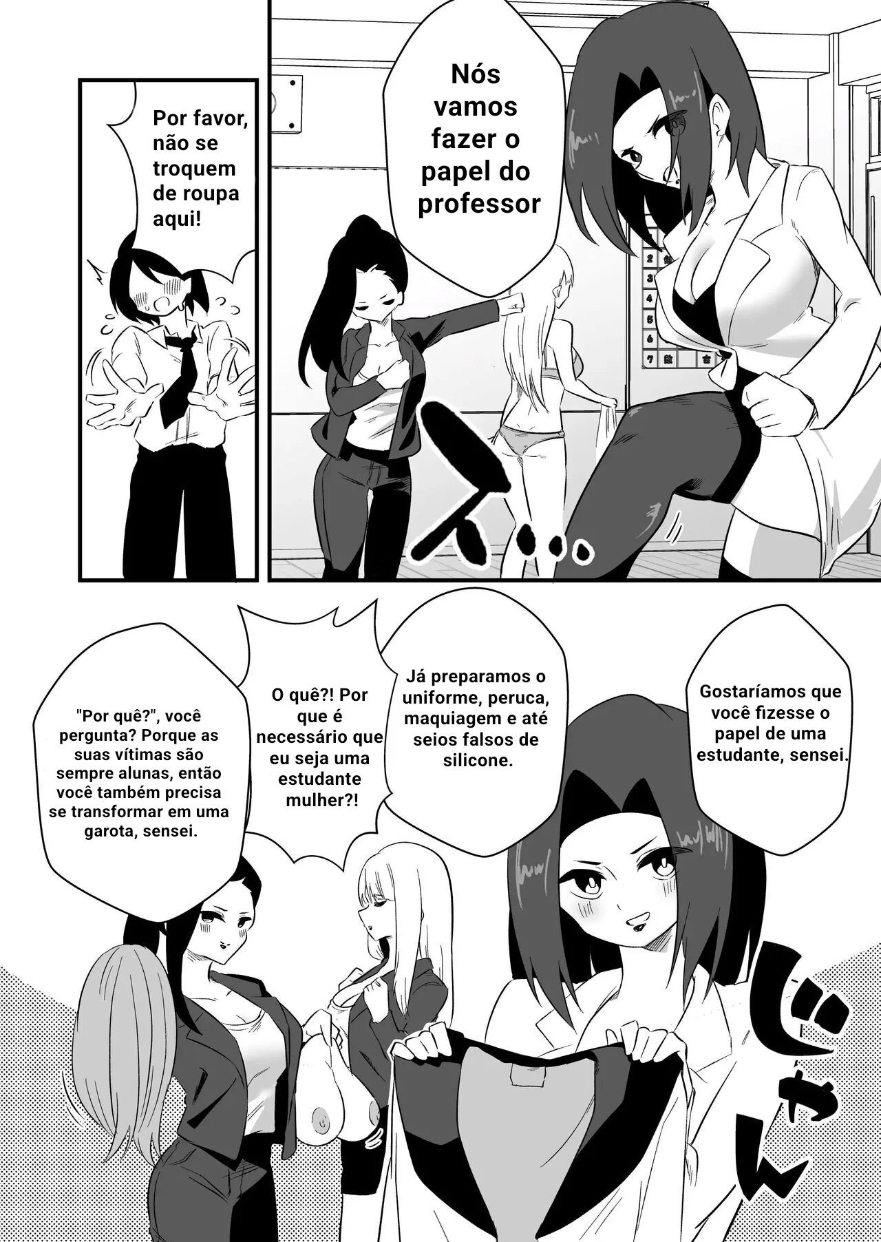 Ler Mon Pe Niyoru Dansei Kyoushi Josou Choukyou Keikaku Capitulo 1 Page 4