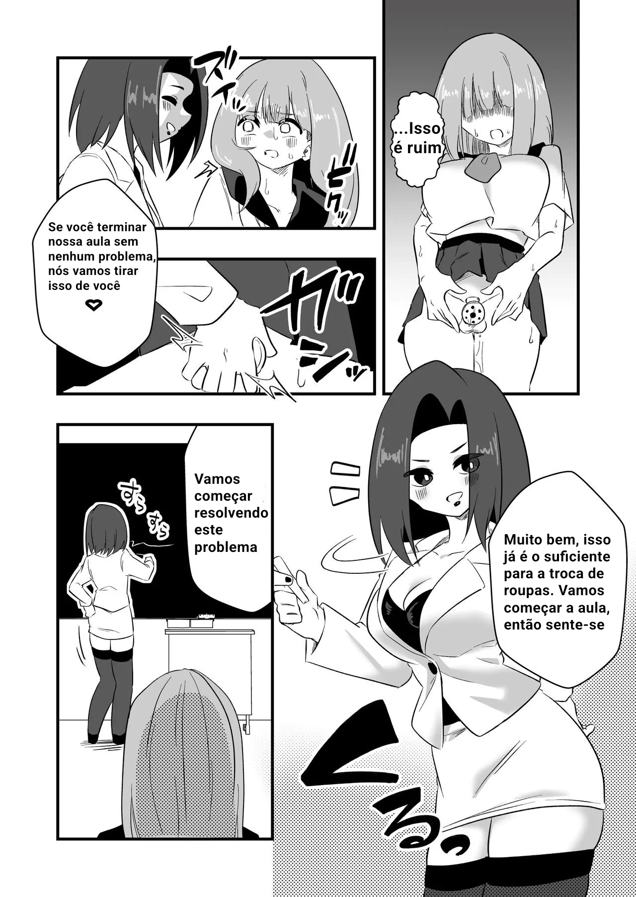 Ler Mon Pe Niyoru Dansei Kyoushi Josou Choukyou Keikaku Capitulo 1 Page 8
