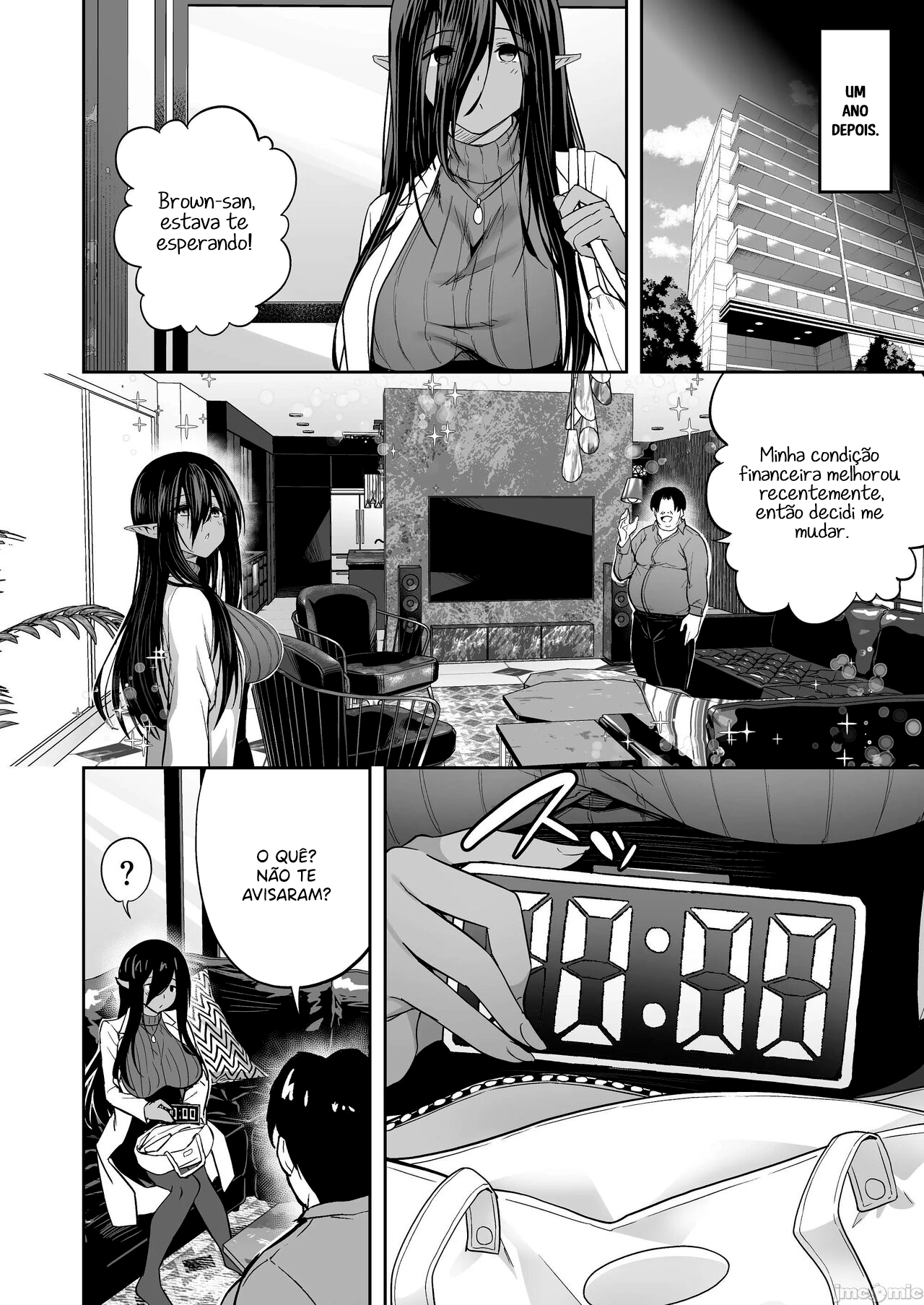 Ler Fodendo a Elfa de Pele Escura Muda e Sem Expressão Capitulo 1 Page 17