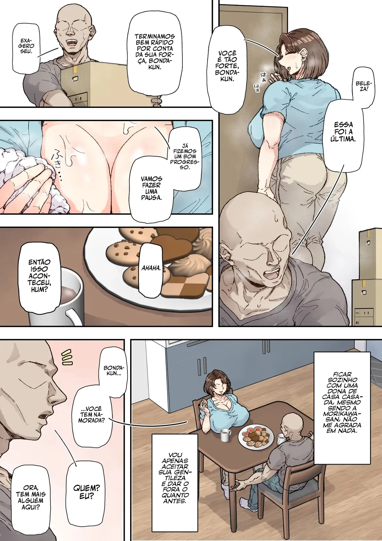 Ler Morikawa Minako (42) Beit-saki no Deka Chin-kun ni Assari Kan Ochi Capitulo 1 Page 3