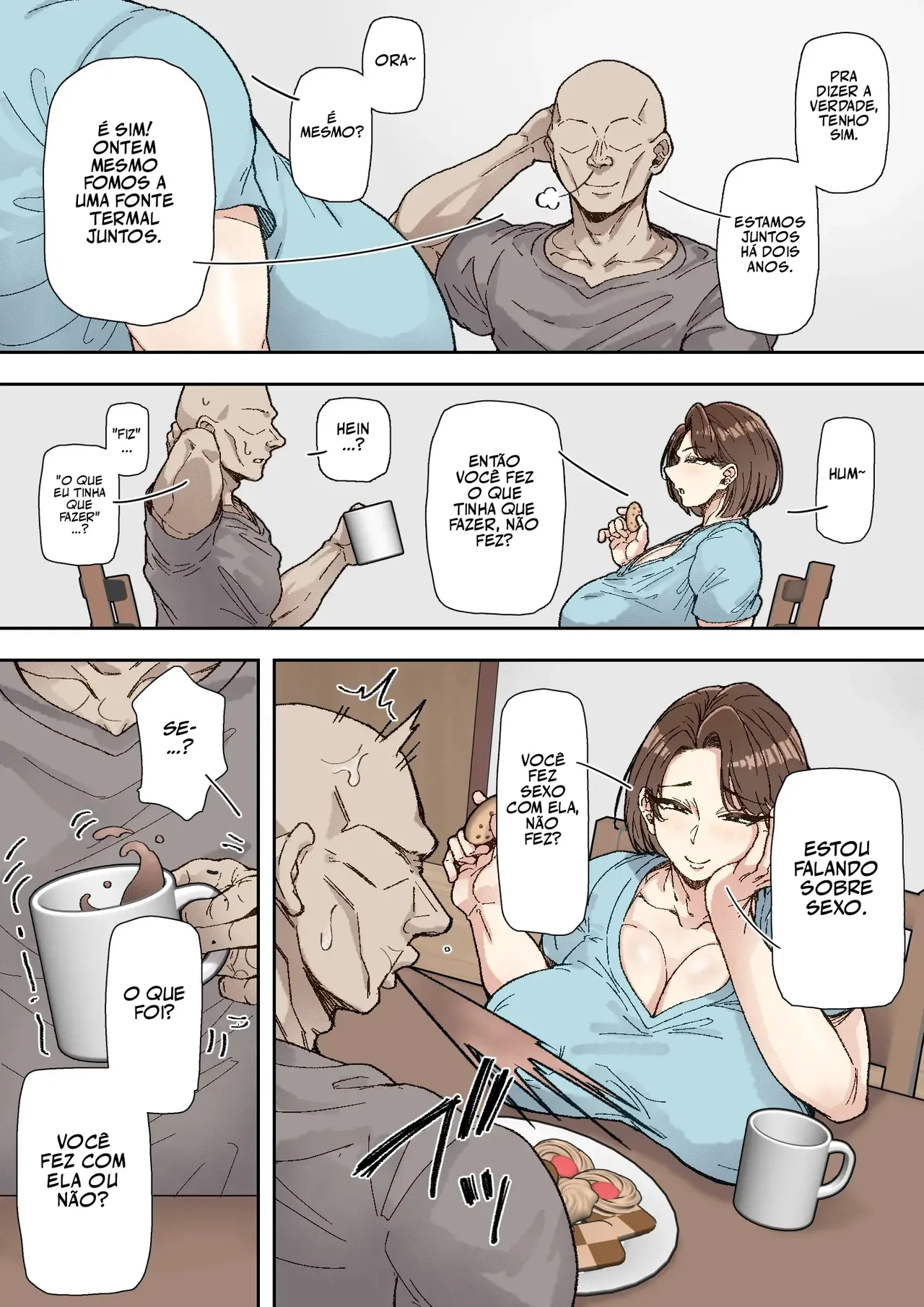 Ler Morikawa Minako (42) Beit-saki no Deka Chin-kun ni Assari Kan Ochi Capitulo 1 Page 4
